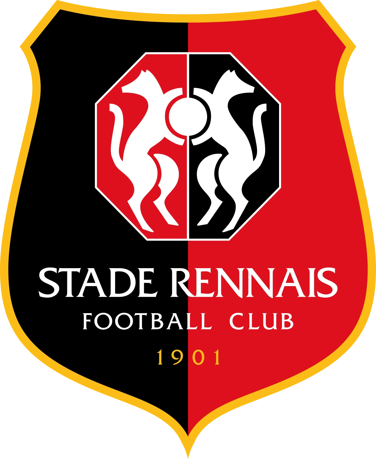 Logo officiel du club Stade Rennais FC