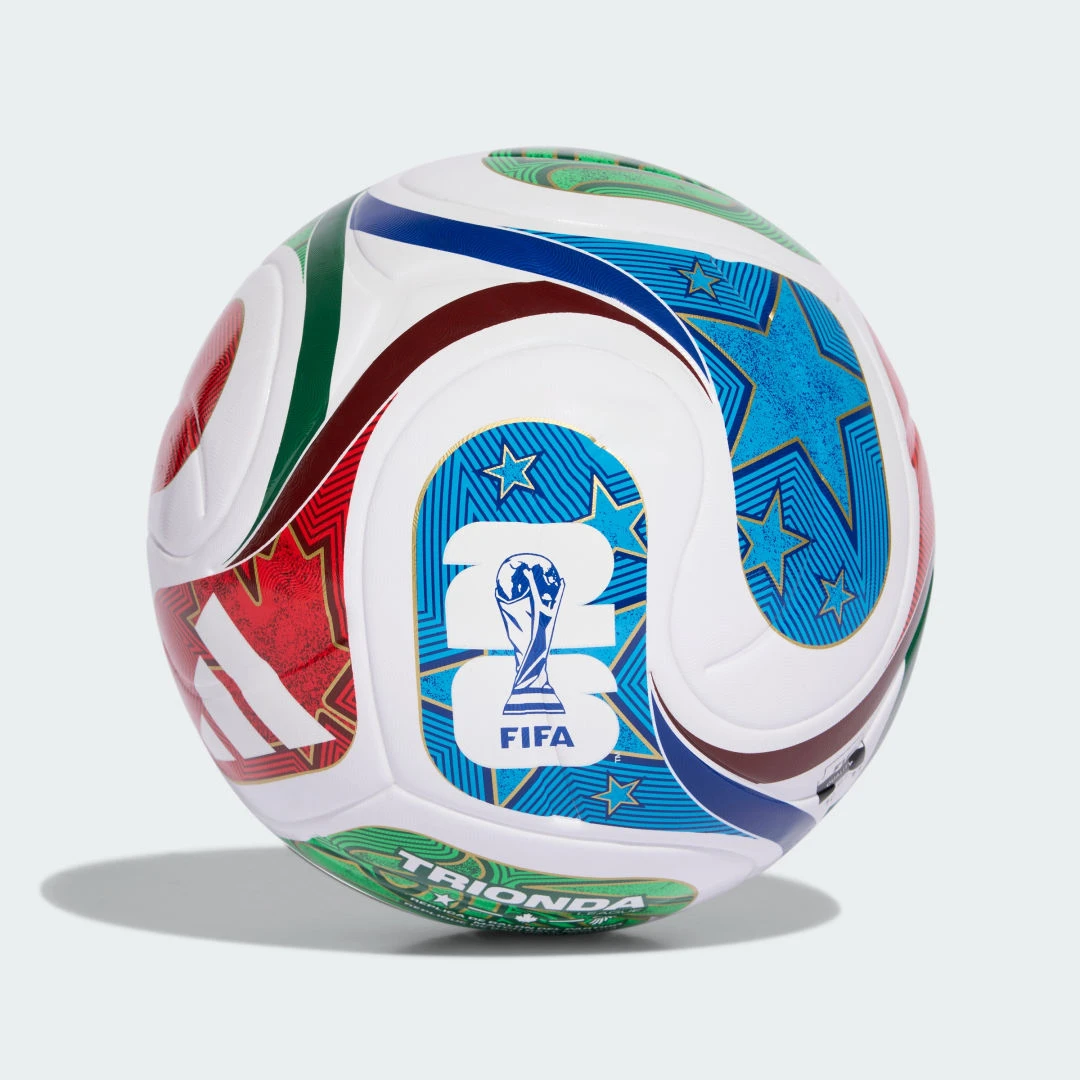 Ballon Adidas League Trionda coloris blanc officiel pour la Coupe du Monde FIFA 2026.