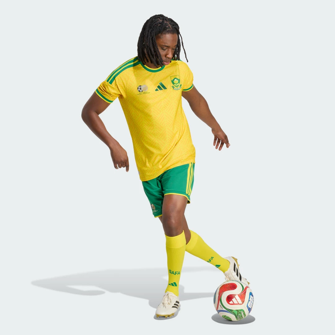 Domicile Afrique du Sud Maillot Afrique du Sud Domicile Authentique 2026 2026/2027 - Adidas
