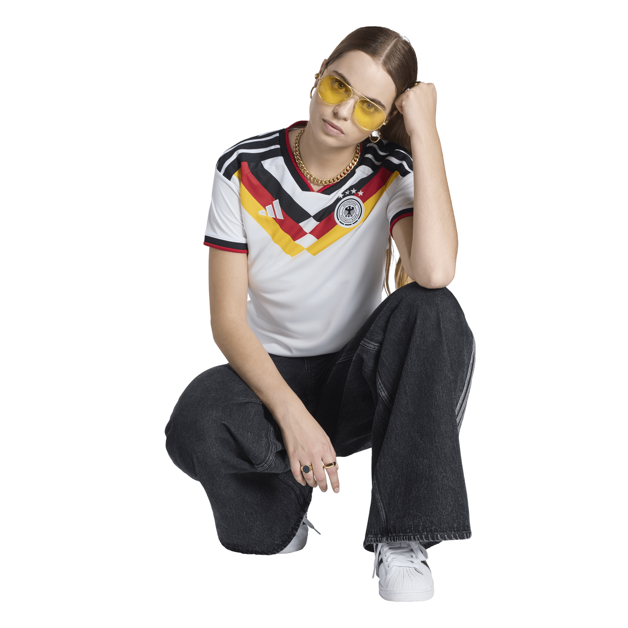 Domicile Allemagne Maillot Allemagne Domicile 2026 - Femme 2025/2026 - Adidas