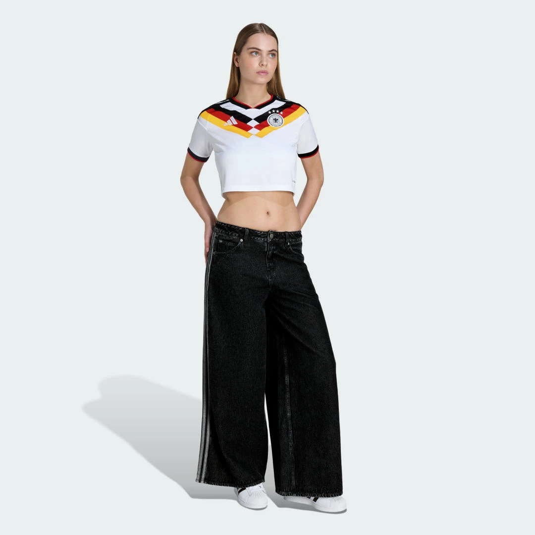 Domicile Allemagne Maillot Allemagne Domicile Crop Top 2026 2026/2027 - Adidas