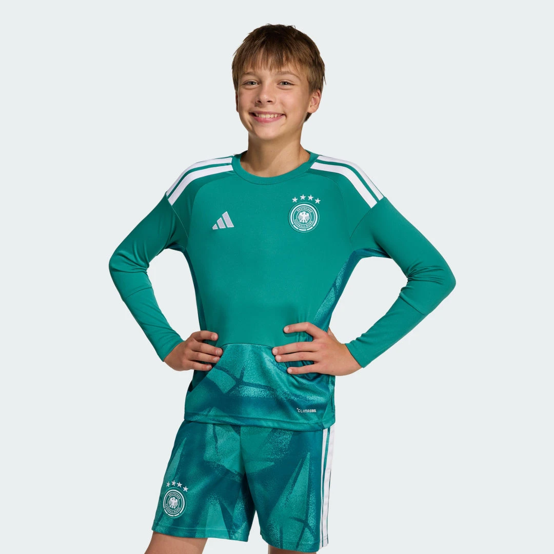 Domicile Allemagne Maillot Allemagne Gardien Manches Longues 2026 - Enfant 2026/2027 - Adidas