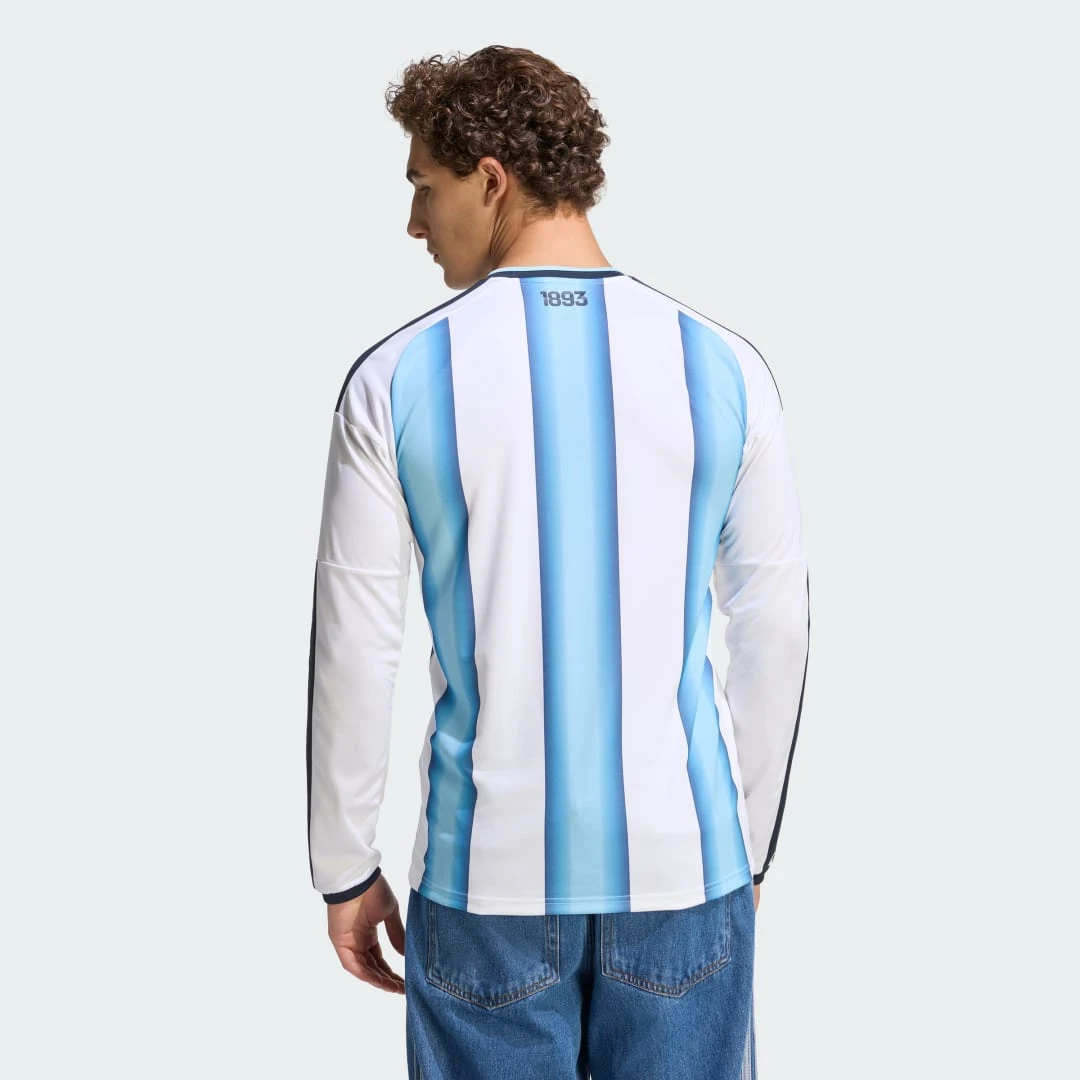Domicile Argentine Maillot Argentine Domicile Manches Longues 2026 2026/2027 - Adidas