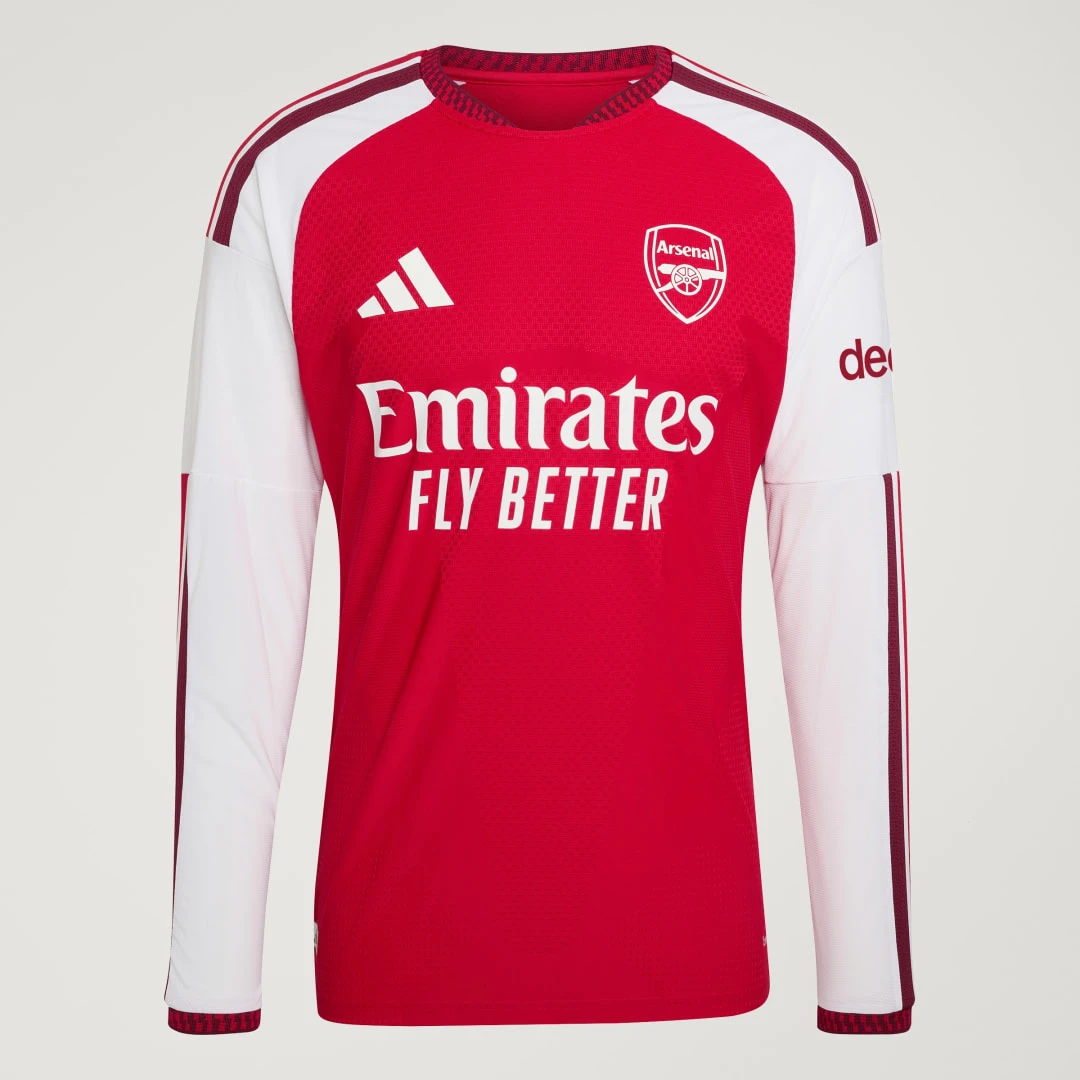 Domicile Arsenal FC Maillot Arsenal Domicile Authentique Manches longues 2026-2027 2026/2027 - Adidas