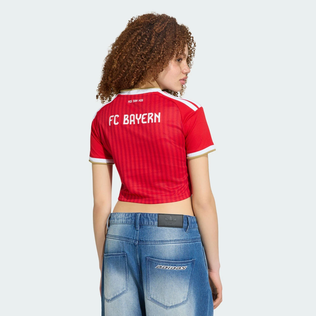 Bayern Munich Maillot FC Bayern Domicile Femme Crop Top 2026/2027 - Adidas