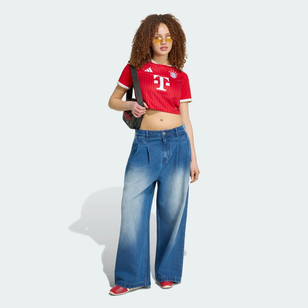 Bayern Munich Maillot FC Bayern Domicile Femme Crop Top 2026/2027 - Adidas