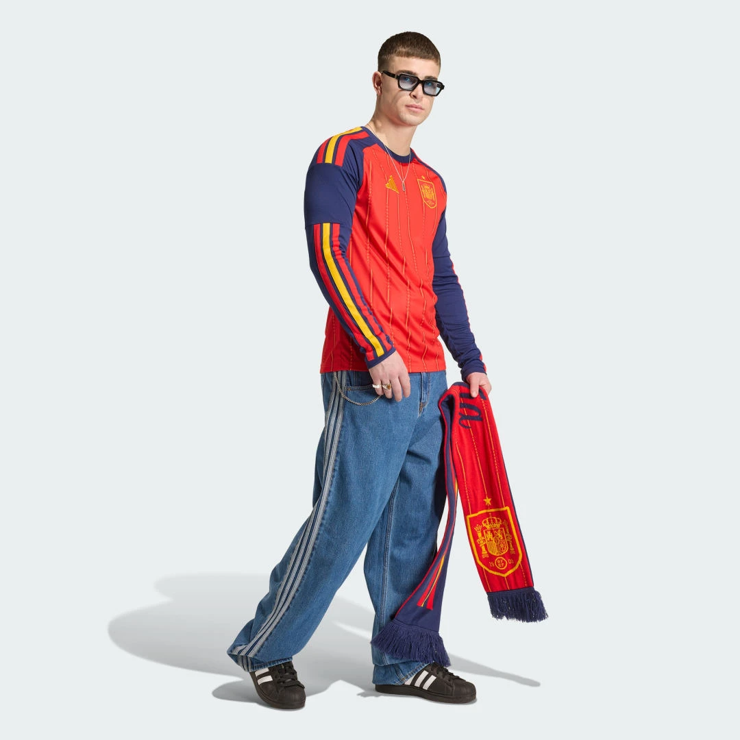Domicile Espagne Maillot Espagne Domicile Manches Longues 2026  2026/2027 - Adidas