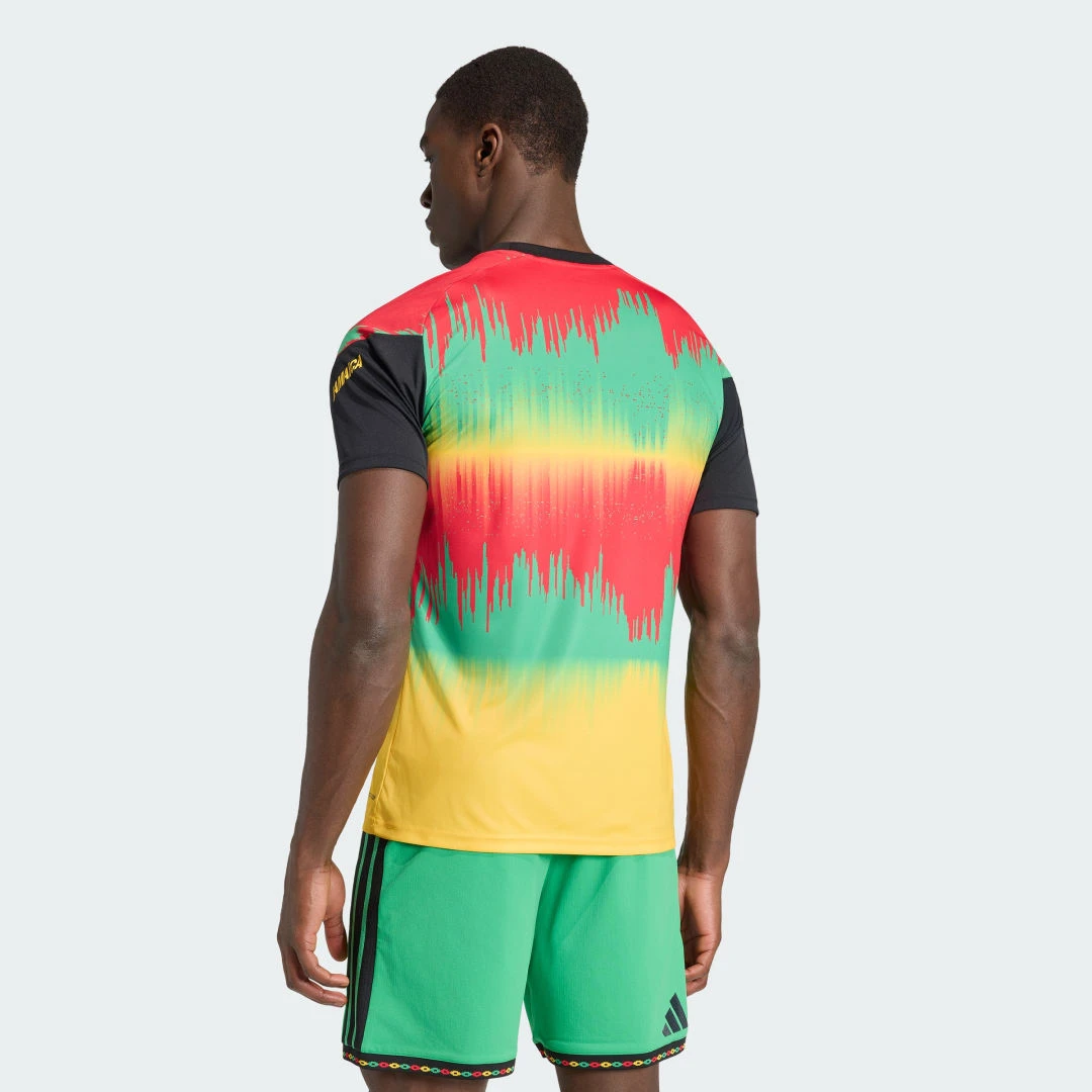 Domicile Jamaïque Maillot Jamaïque Pré-Match Domicile 2026 2026/2027 - Adidas