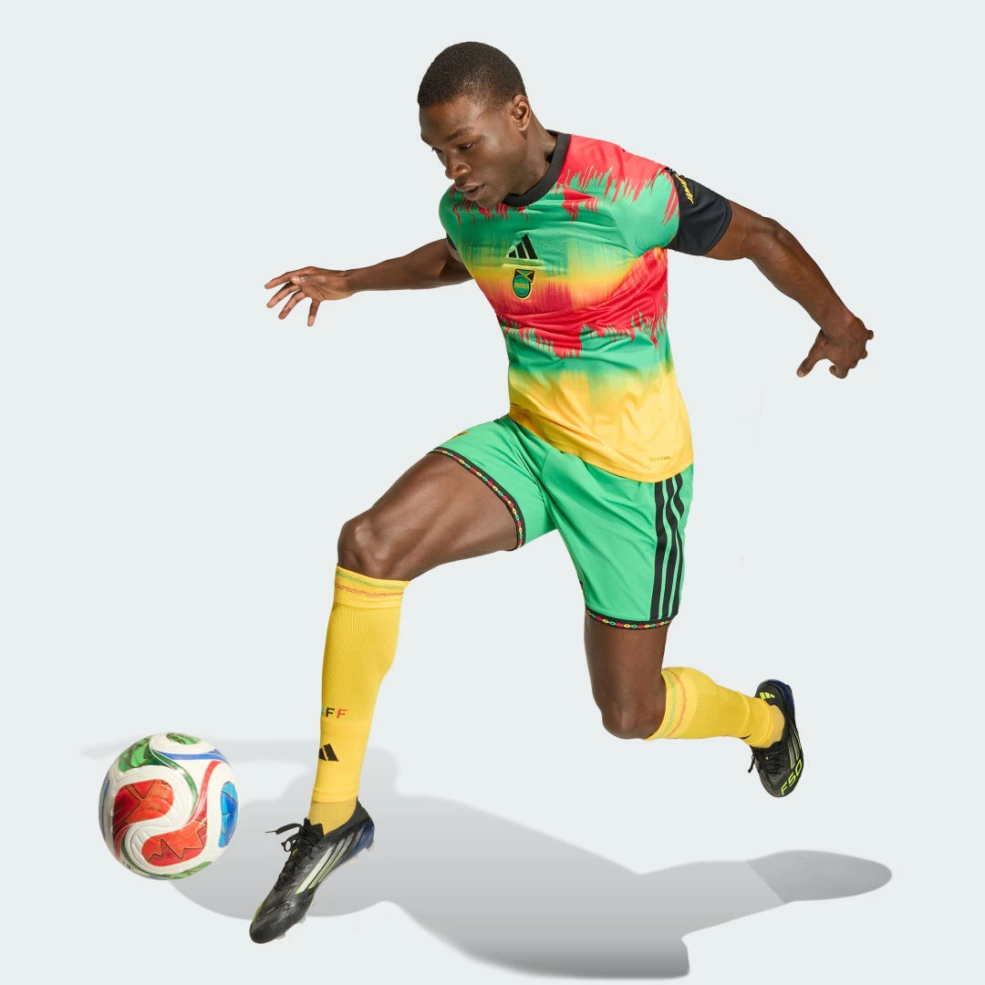 Domicile Jamaïque Maillot Jamaïque Pré-Match Domicile 2026 2026/2027 - Adidas
