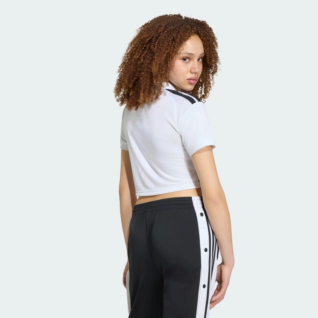 Domicile Juventus Maillot Juventus Domicile Femme Crop Top 2026/2027 2026/2027 - Adidas