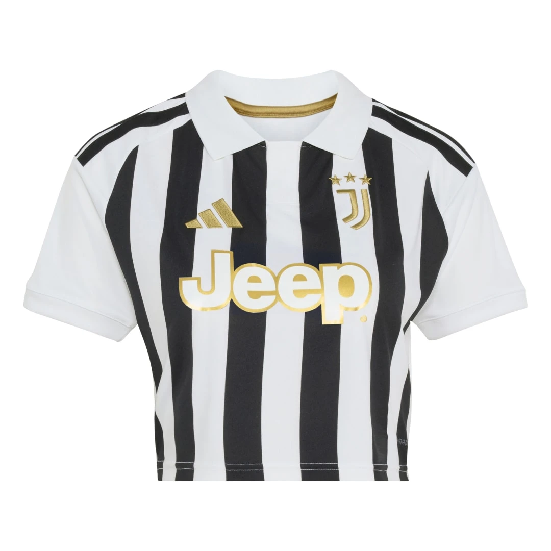 Domicile Juventus Maillot Juventus Domicile Femme Crop Top 2026/2027 2026/2027 - Adidas