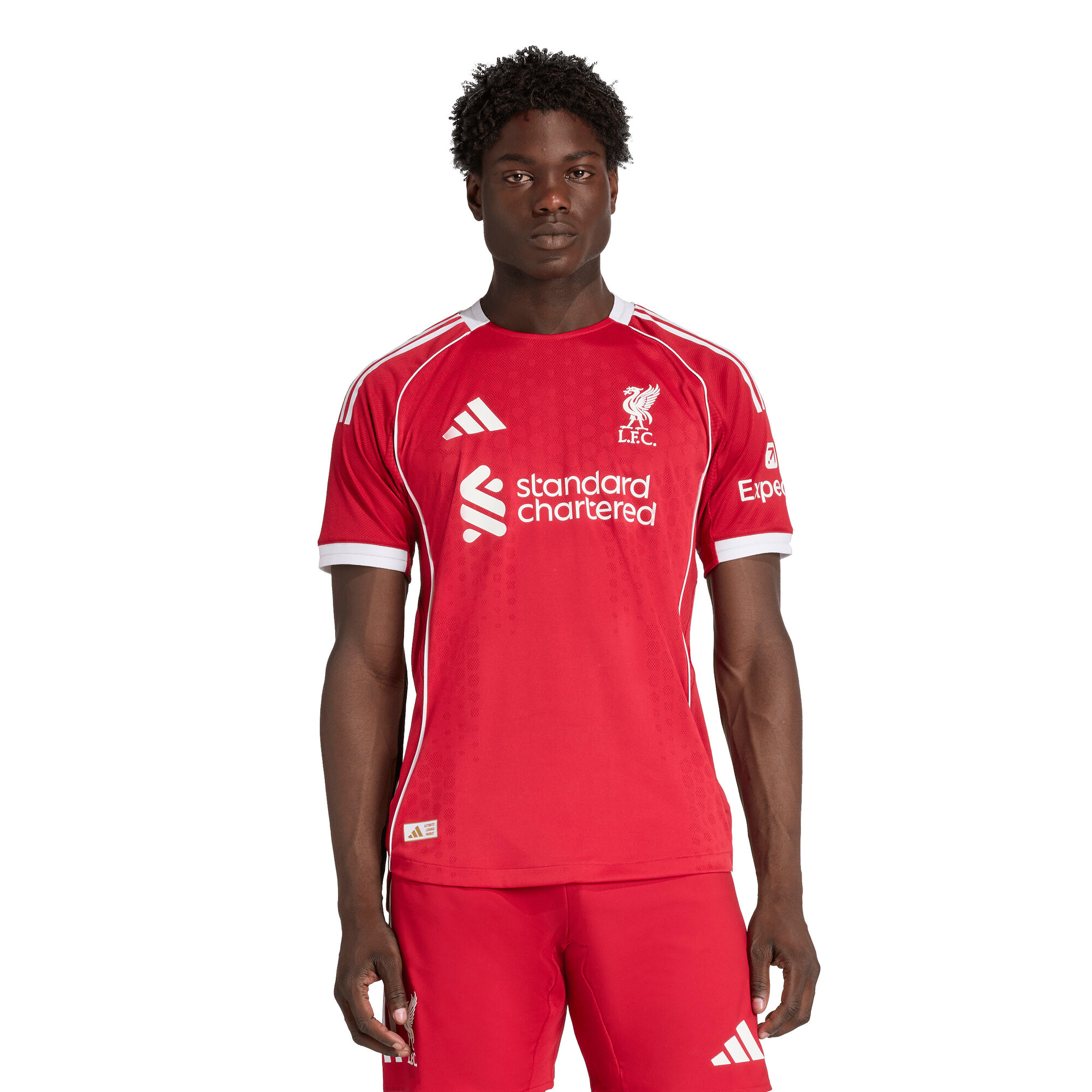 Domicile Liverpool FC Maillot Authentique Liverpool Domicile 25/26 2025/2026 - Adidas