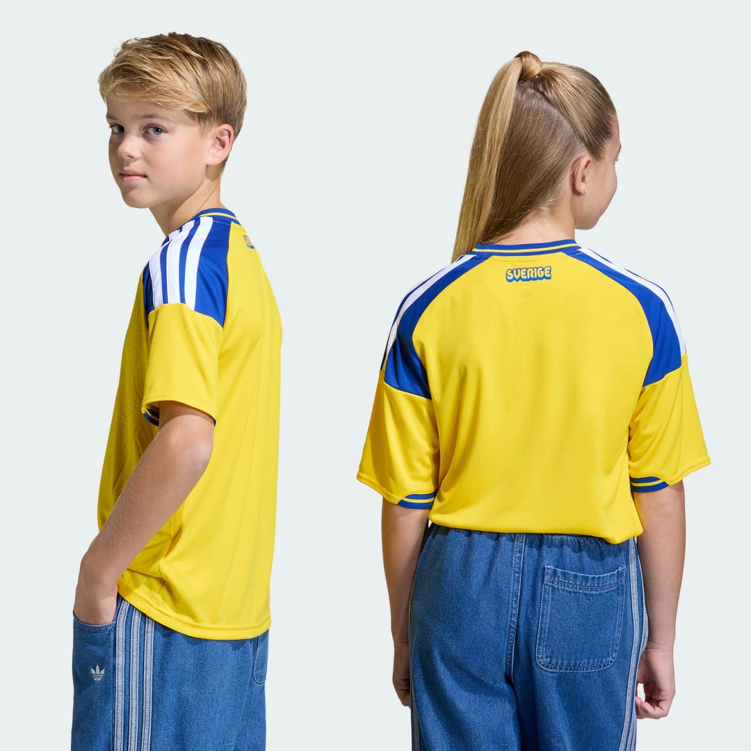 Domicile Suède Maillot Suède Domicile 2026 - Enfant 2026/2027 - Adidas
