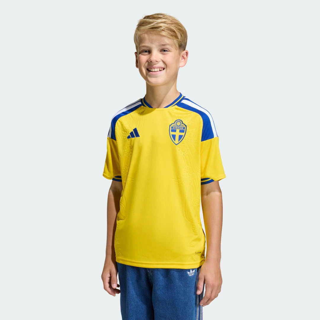 Domicile Suède Maillot Suède Domicile 2026 - Enfant 2026/2027 - Adidas