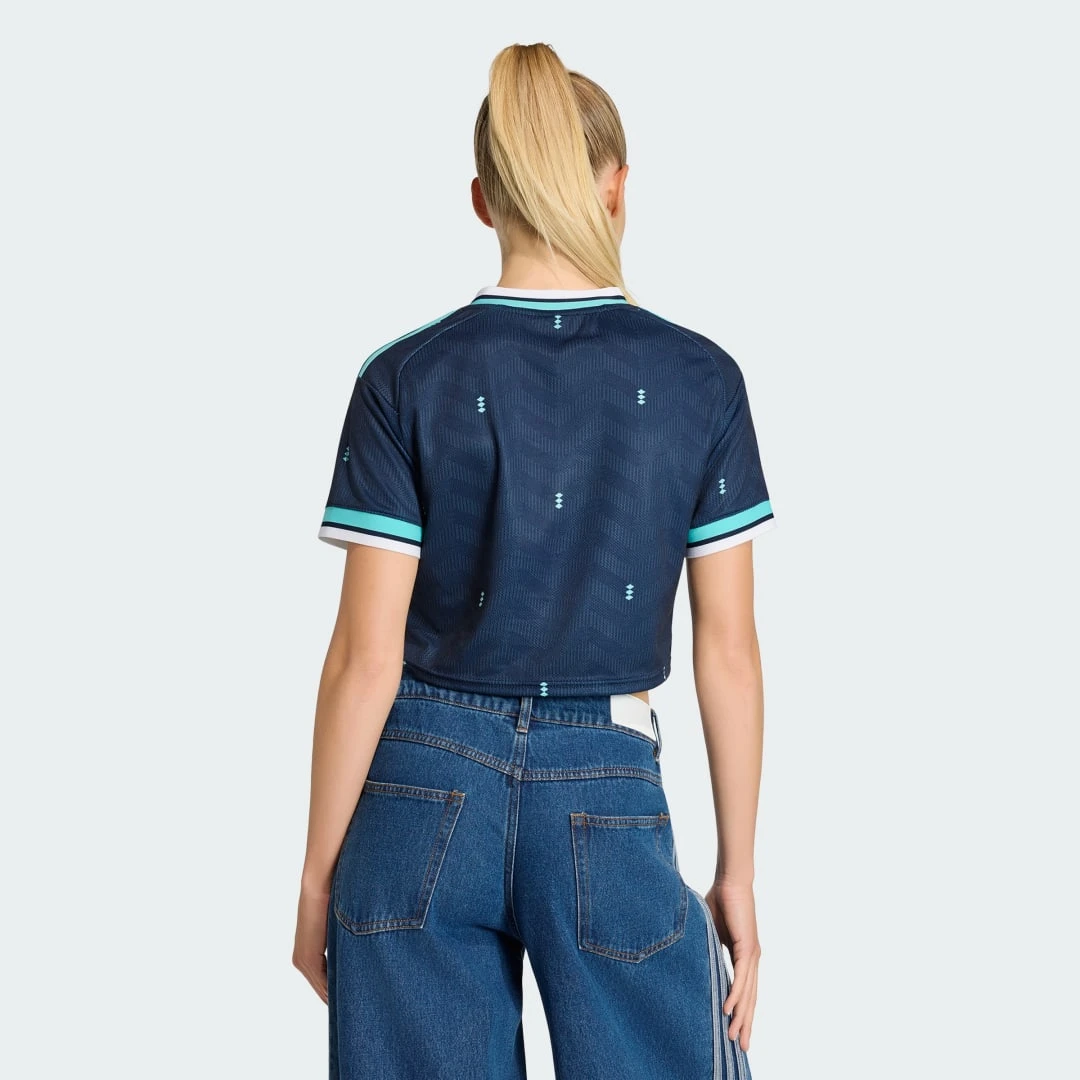 Extérieur Allemagne Maillot Allemagne Extérieur Crop Top 2026 2026/2027 - Adidas