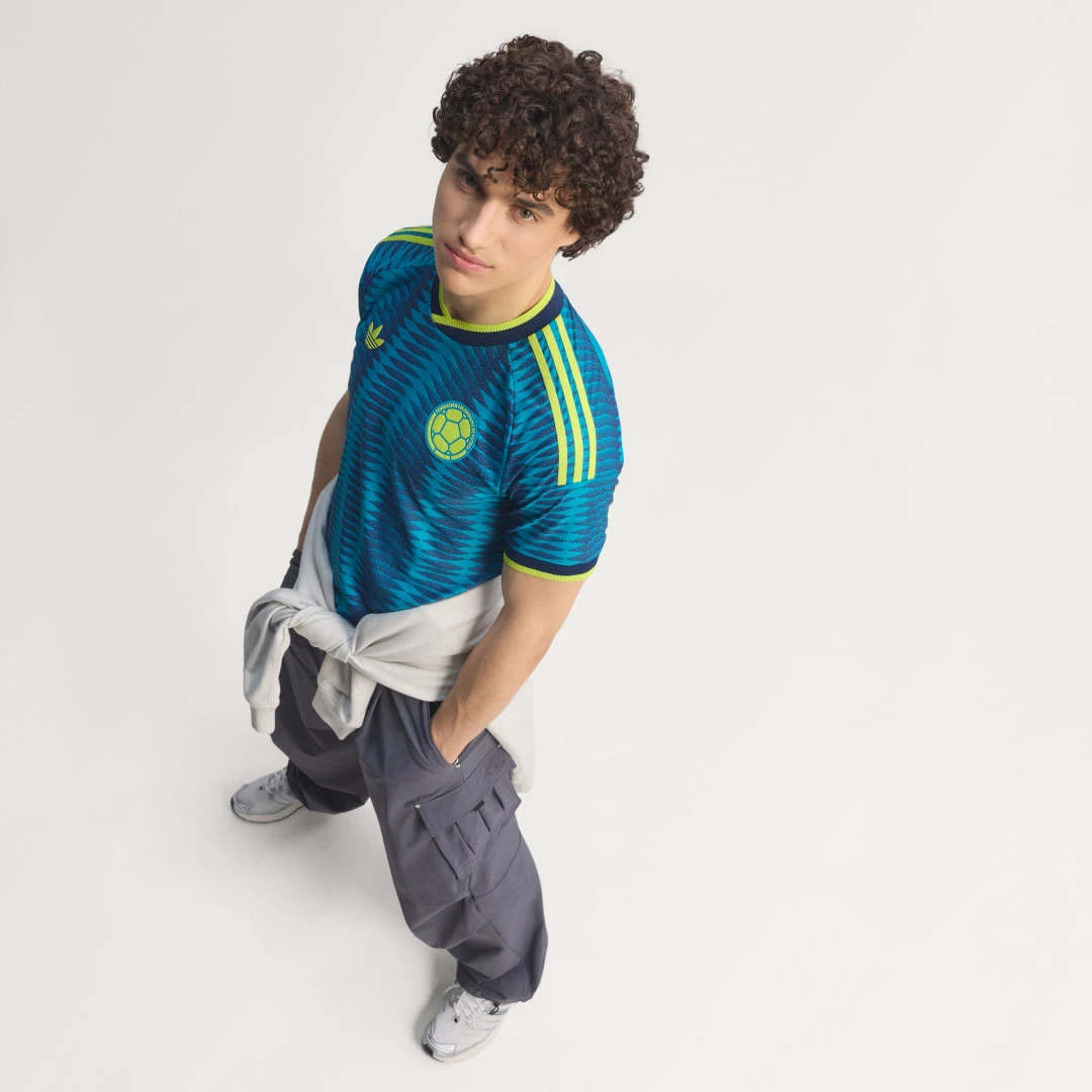 Extérieur Colombie Maillot Colombie Extérieur Authentique 2026 2026/2027 - Adidas