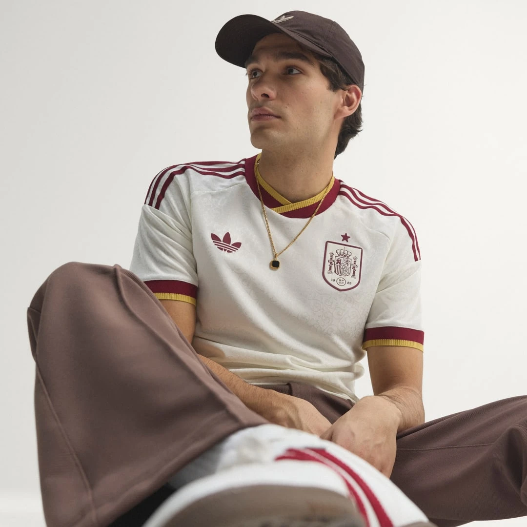 Extérieur Espagne Maillot Espagne Extérieur Authentique 2026 2026/2027 - Adidas