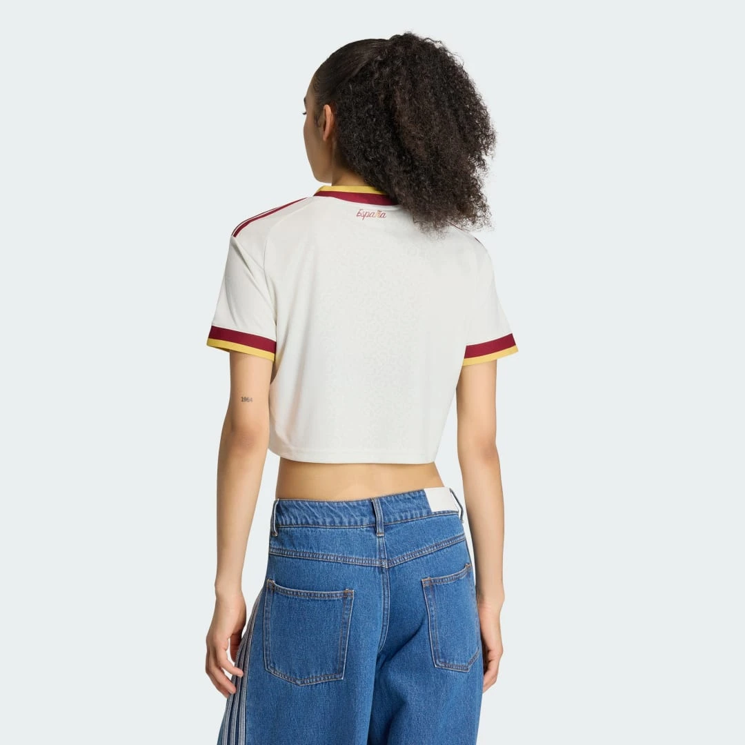 Extérieur Espagne Maillot Espagne Extérieur Crop Top 2026 2026/2027 - Adidas
