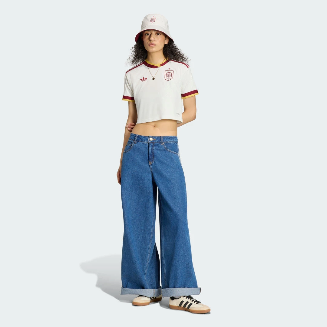 Extérieur Espagne Maillot Espagne Extérieur Crop Top 2026 2026/2027 - Adidas