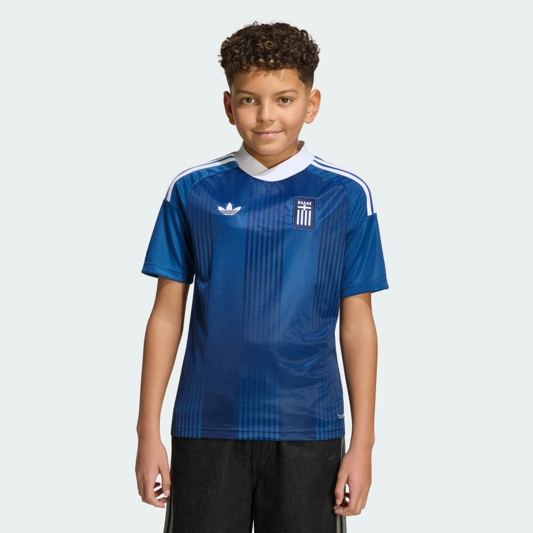 Extérieur Grèce Maillot Grèce Extérieur 2026 - Enfant 2026/2027 - Adidas