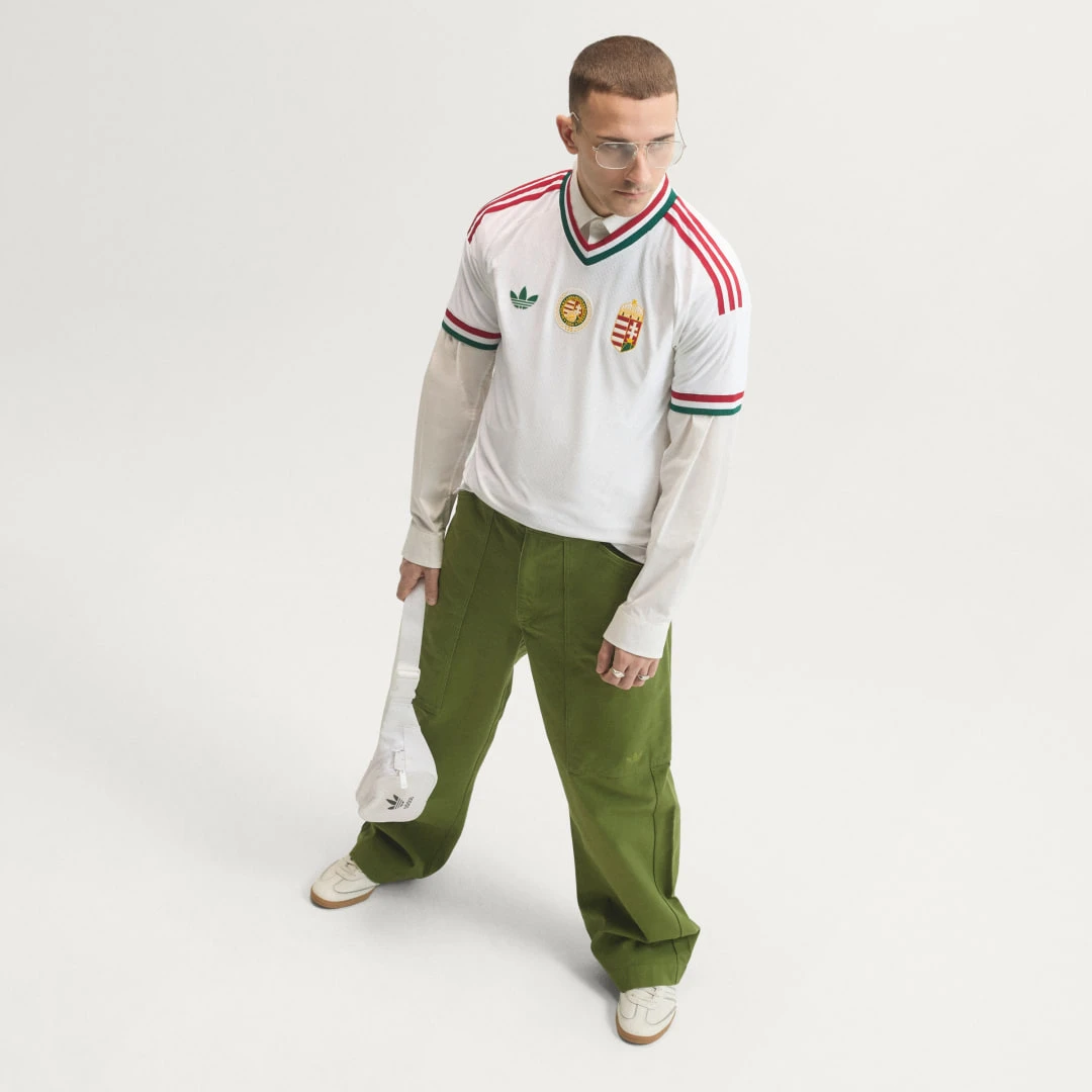 Extérieur Hongrie Maillot Hongrie Extérieur Authentique 2026 2026/2027 - Adidas