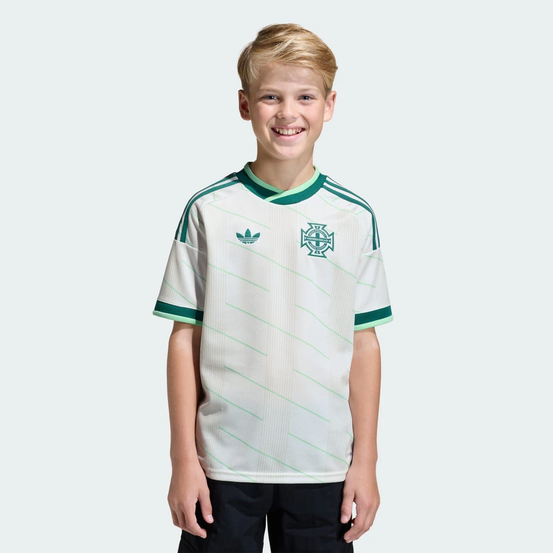 Extérieur Irlande du Nord Maillot Irlande du Nord Extérieur 2026 - Enfant 2026/2027 - Adidas