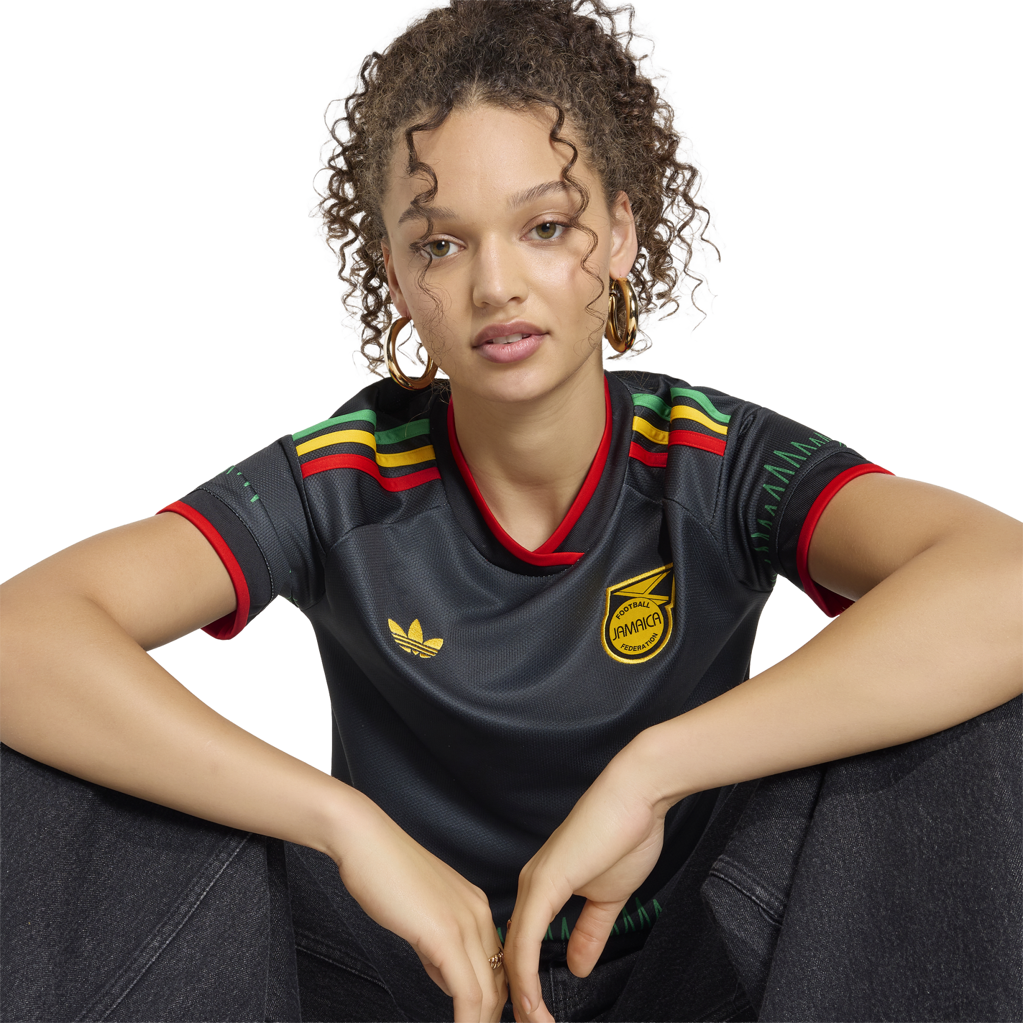 Extérieur Jamaïque Maillot Jamaïque Extérieur 2026 - Femme 2024/2025 - Adidas