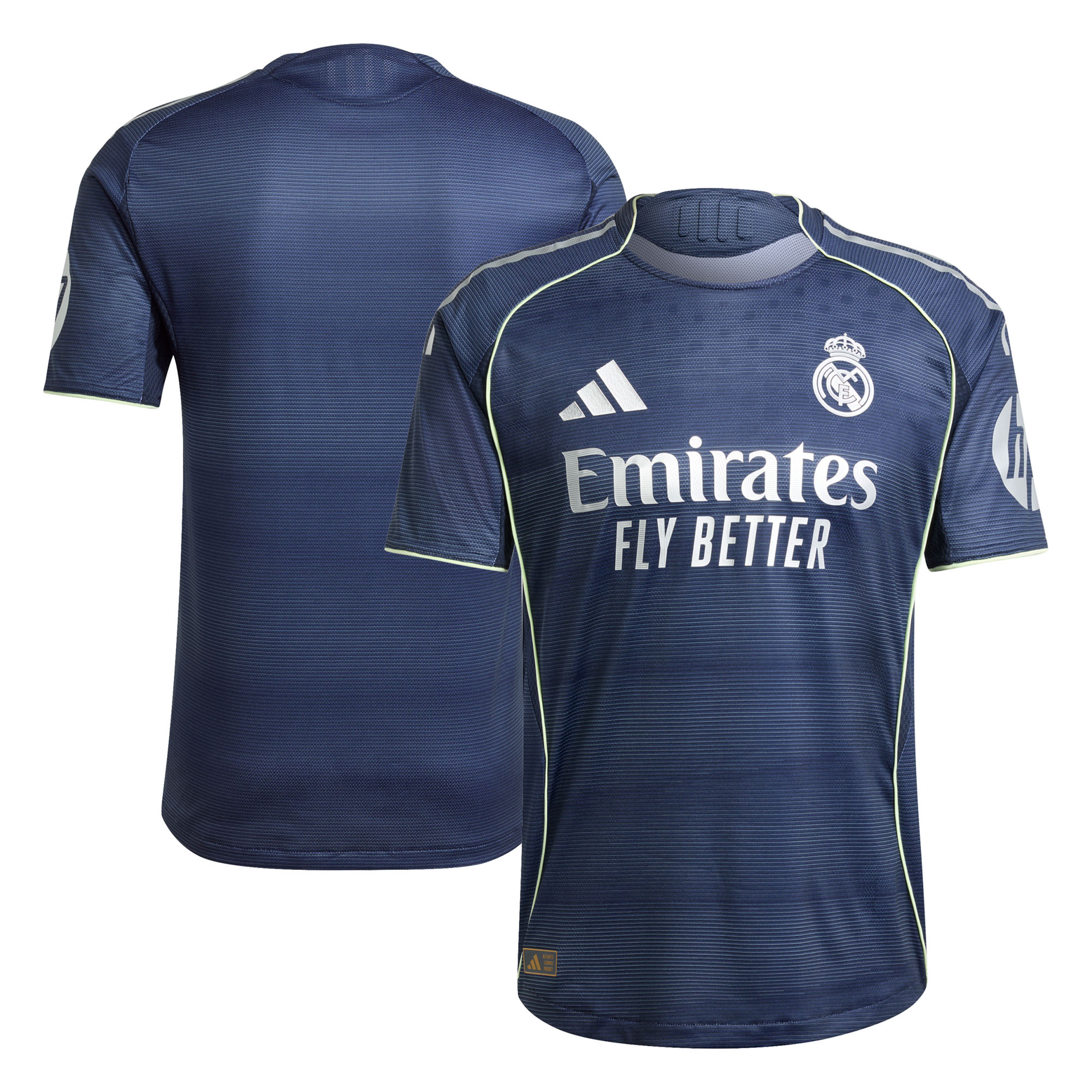 Extérieur Real Madrid Maillot Authentique Real Madrid Extérieur 25/26 2025/2026 - Adidas