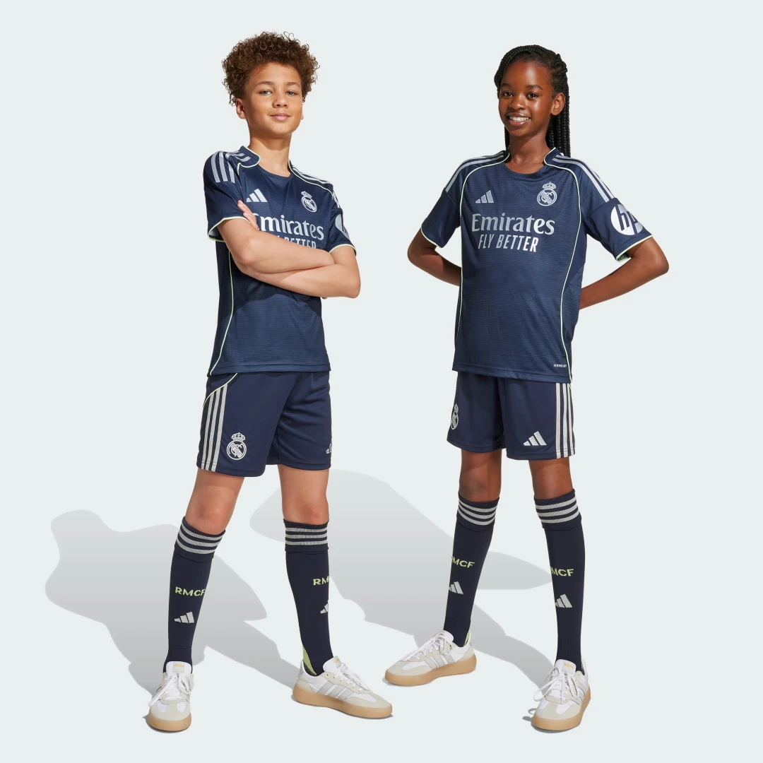 Adidas Kit Real Madrid Extérieur 2025/2026 - Enfant