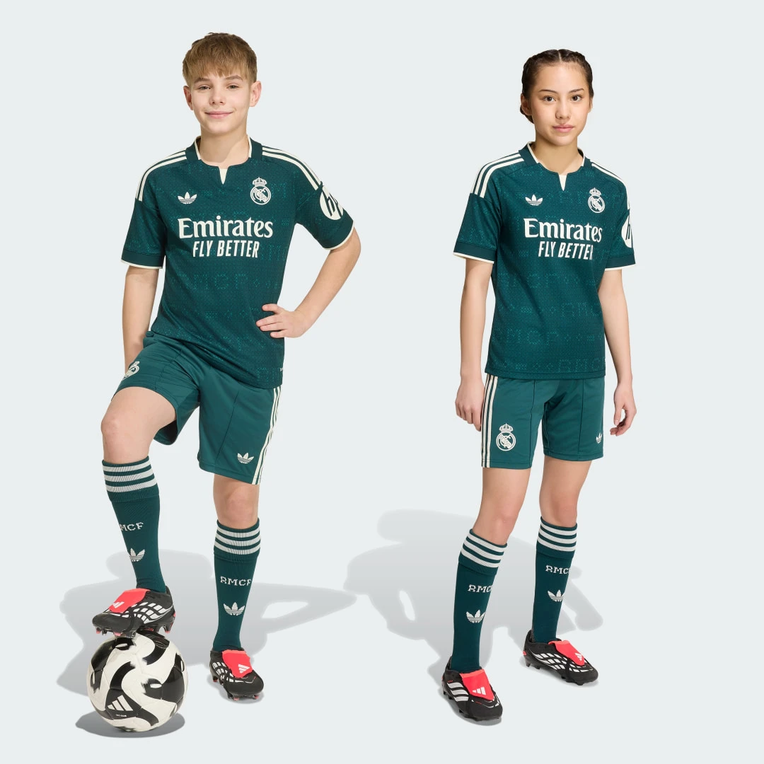 Kit Real Madrid Extérieur 2026/2027 - Enfant - Adidas