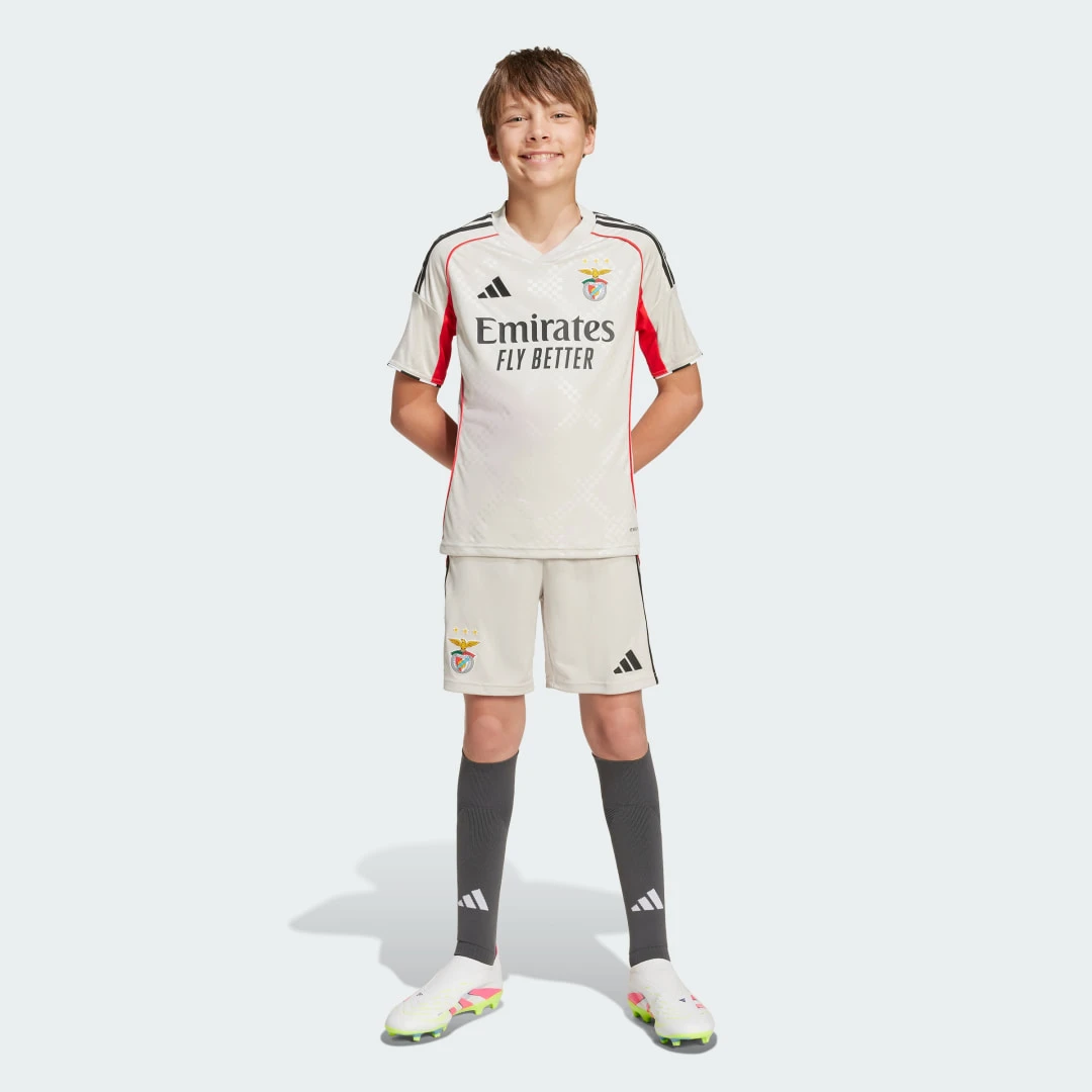 Adidas Kit SL Benfica Extérieur 2025/2026 - Enfant