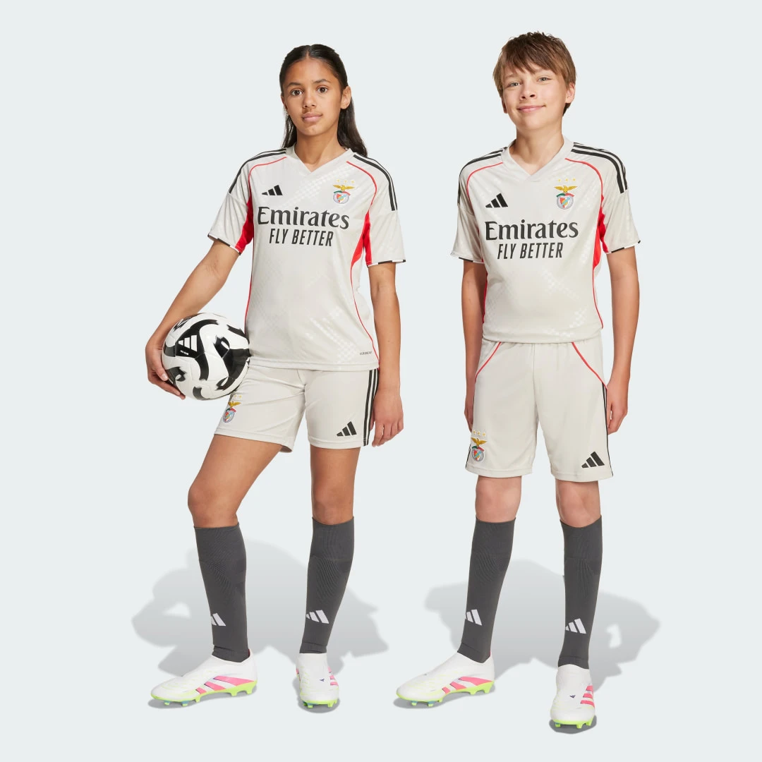 Kit SL Benfica Extérieur 2025/2026 - Enfant - Adidas