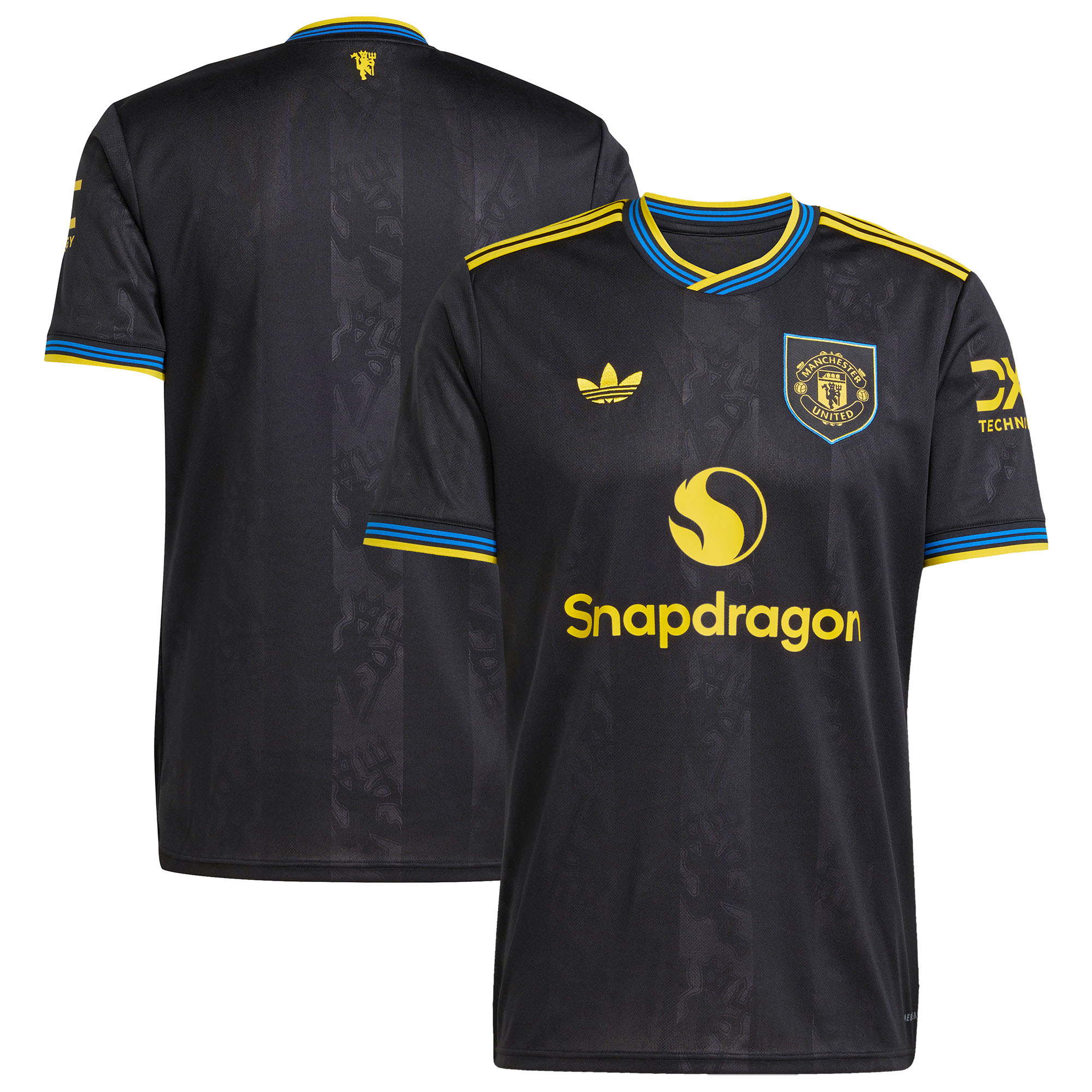 Maillot Third Adidas de Manchester United pour la saison 2025/2026, version fan.