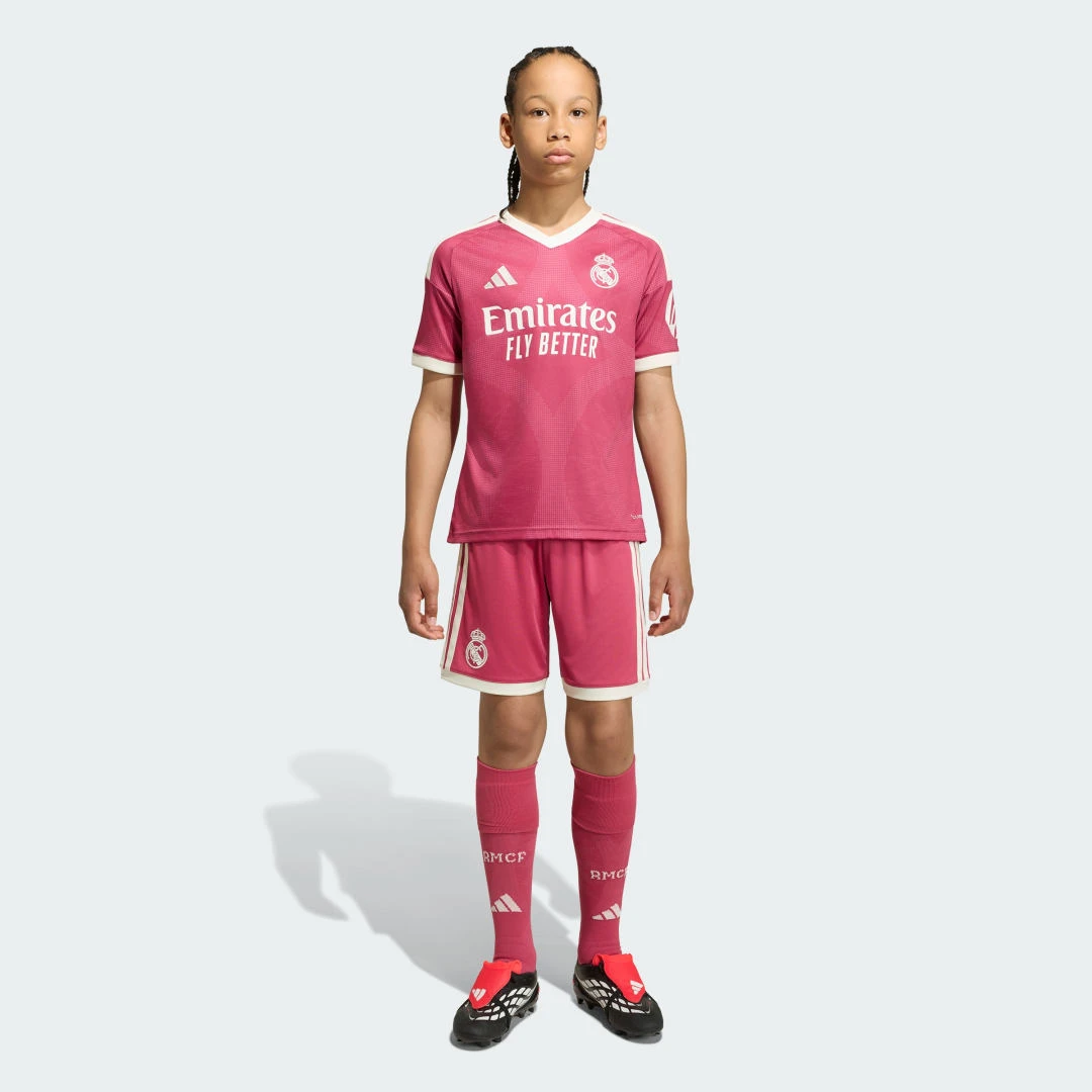 Ensemble complet maillot et short Third Adidas Real Madrid 2026/2027 pour enfant