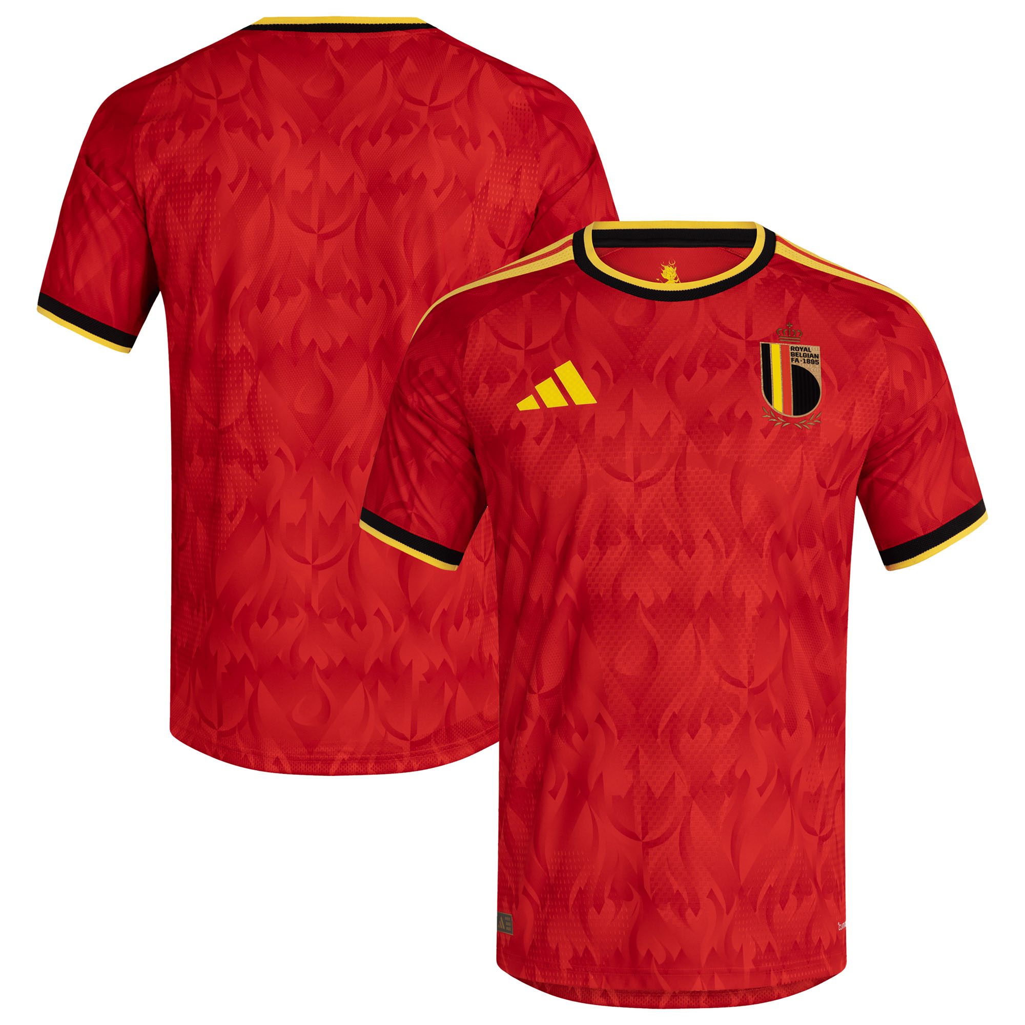 Maillot de foot Adidas Belgique Domicile version Authentic pour la saison 2025/2026