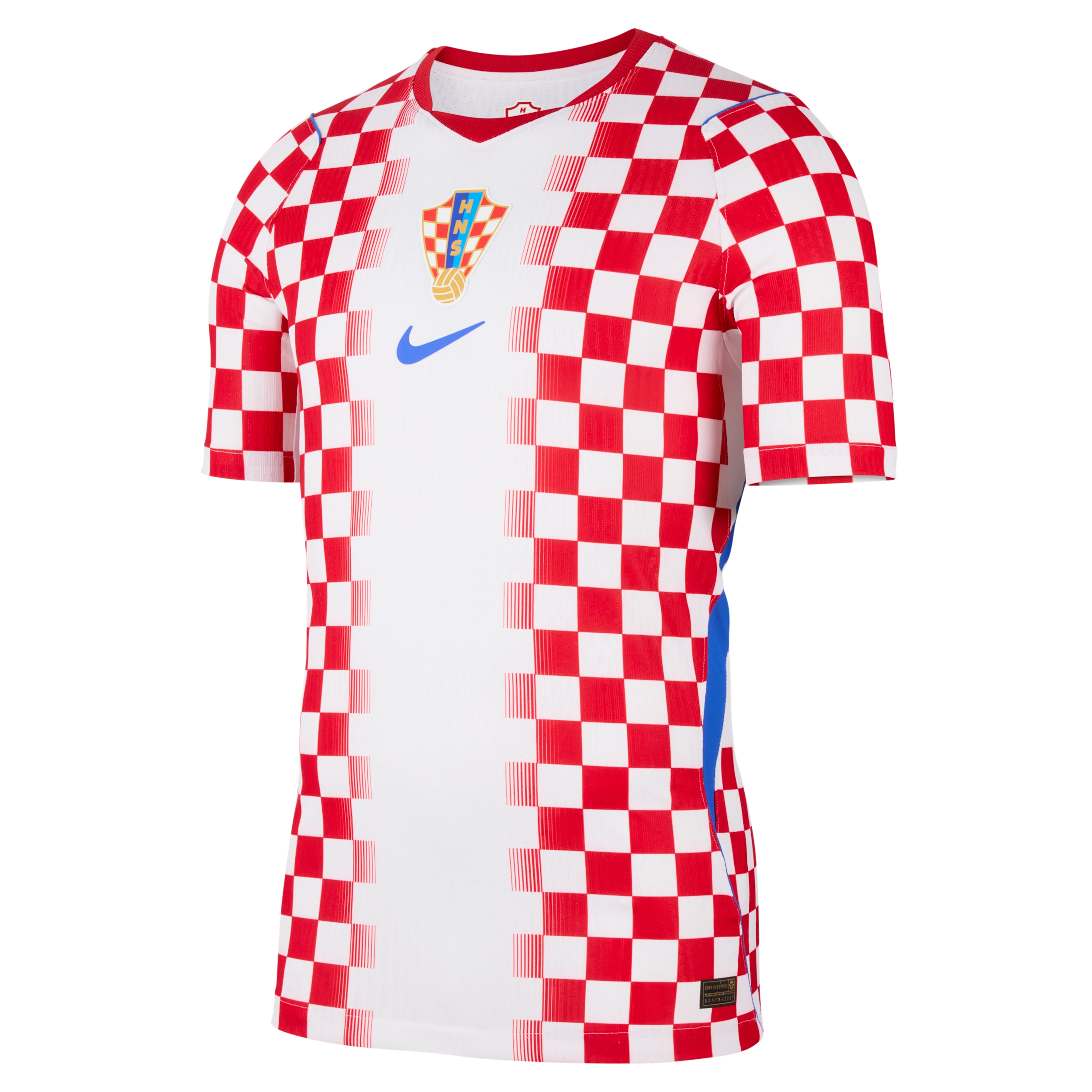 Maillot de football Nike authentique de la Croatie, modèle domicile blanc saison 2026/2027.