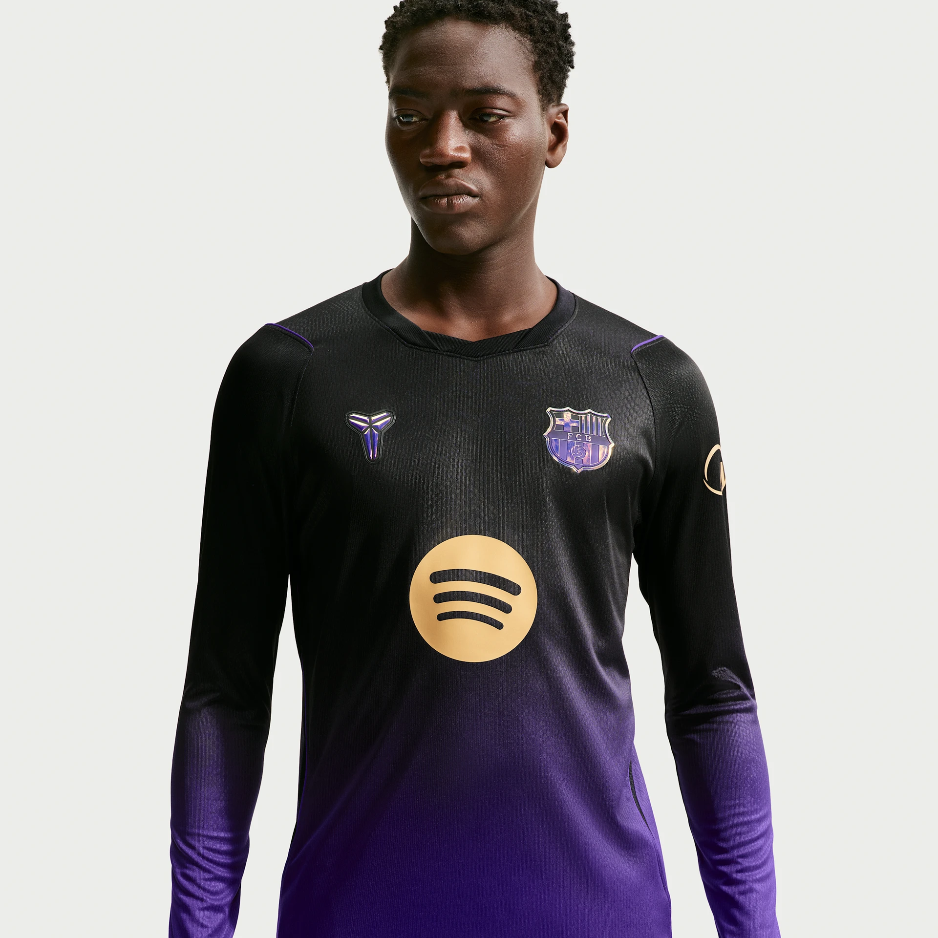 Nike Maillot FC Barcelone Extérieur Manches Longues 2026/2027