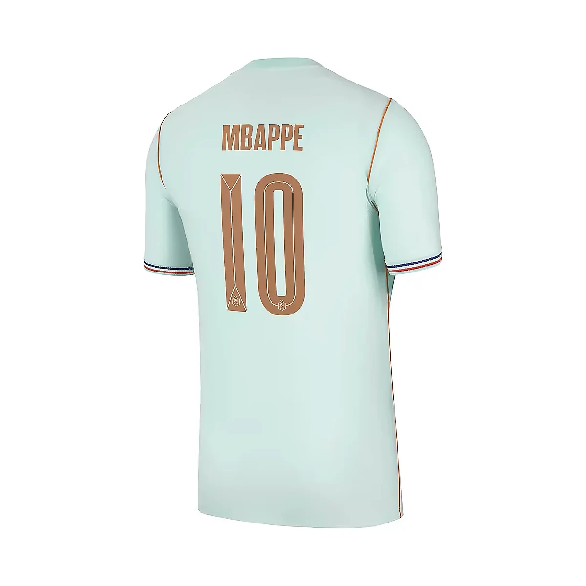 Maillot Nike France extérieur 2026 blanc et vert menthe floqué Kylian Mbappé numéro 10