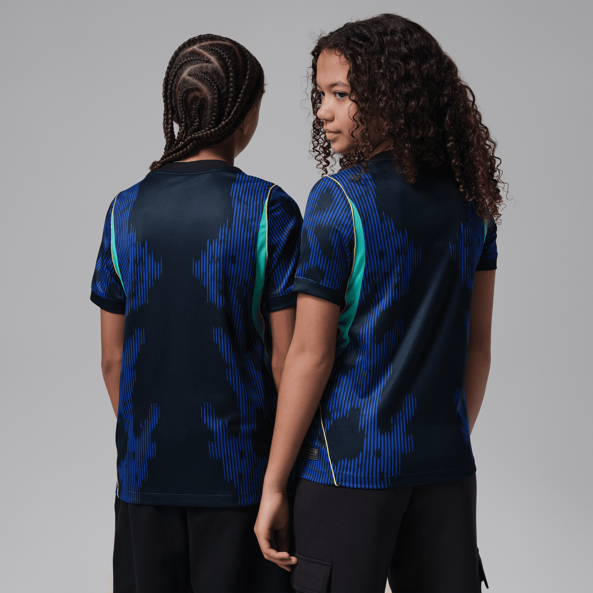 Extérieur Brésil Maillot Brésil Extérieur 2026 - Enfant 2025/2026 - Jordan