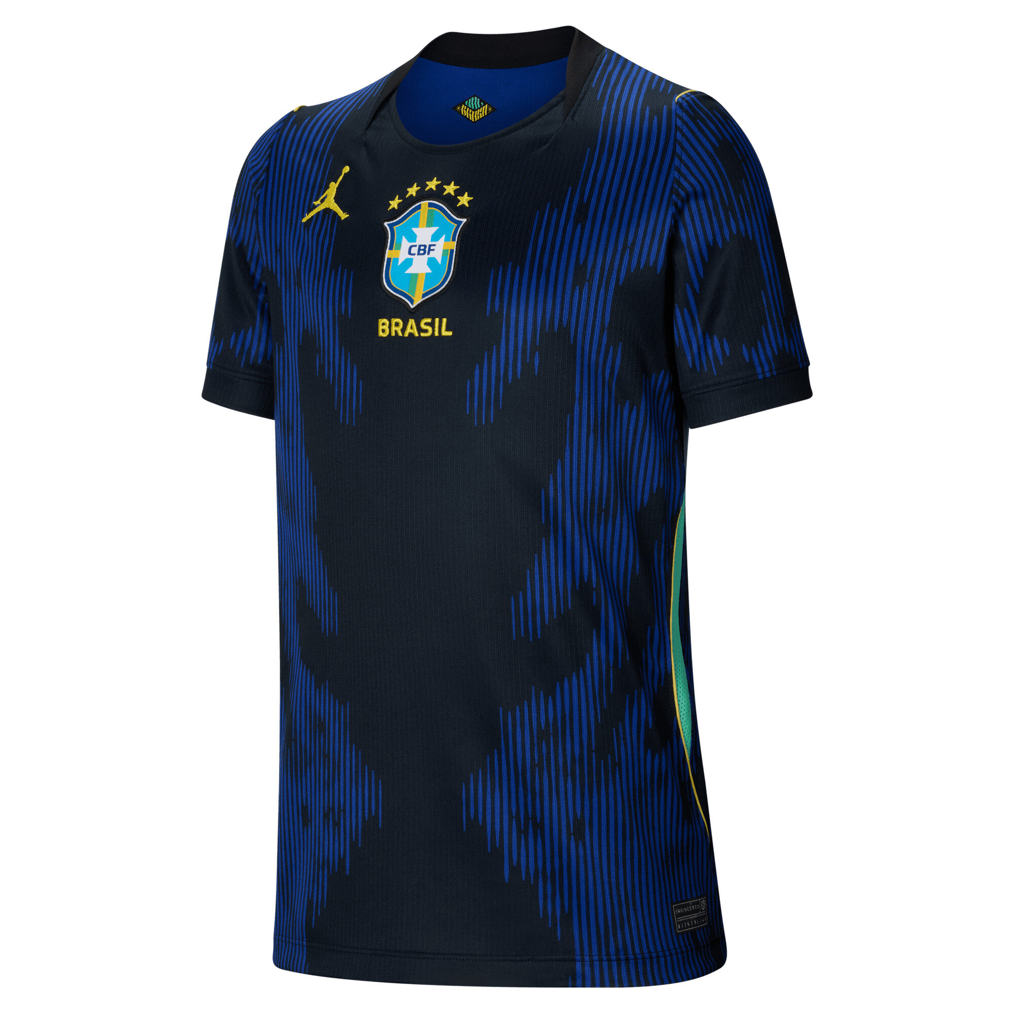 Extérieur Brésil Maillot Brésil Extérieur 2026 - Enfant 2025/2026 - Jordan