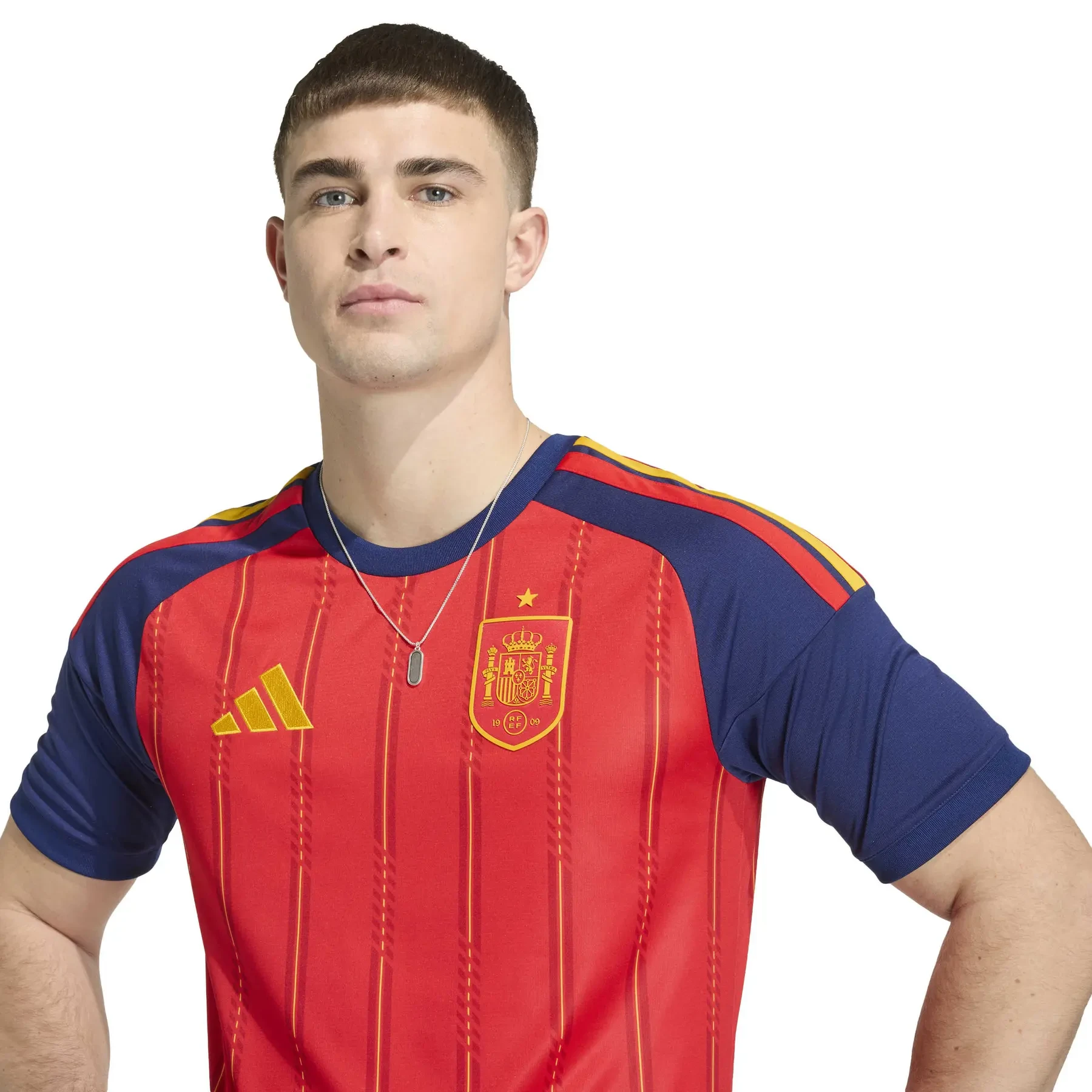 Maillot Espagne Domicile 2026 vue détail