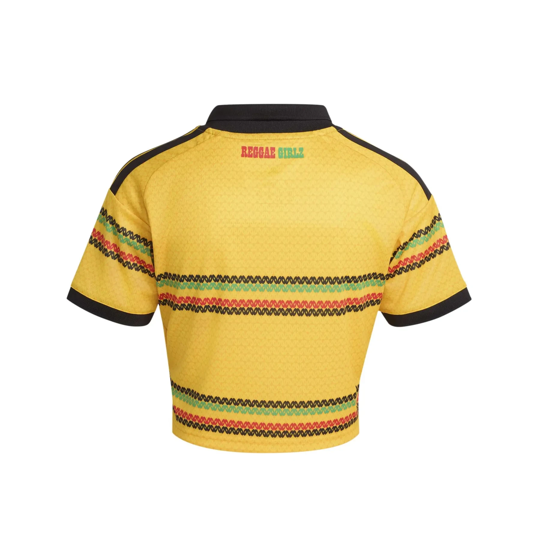 Maillot Jamaïque Domicile Crop Femme 2026 vue arrière
