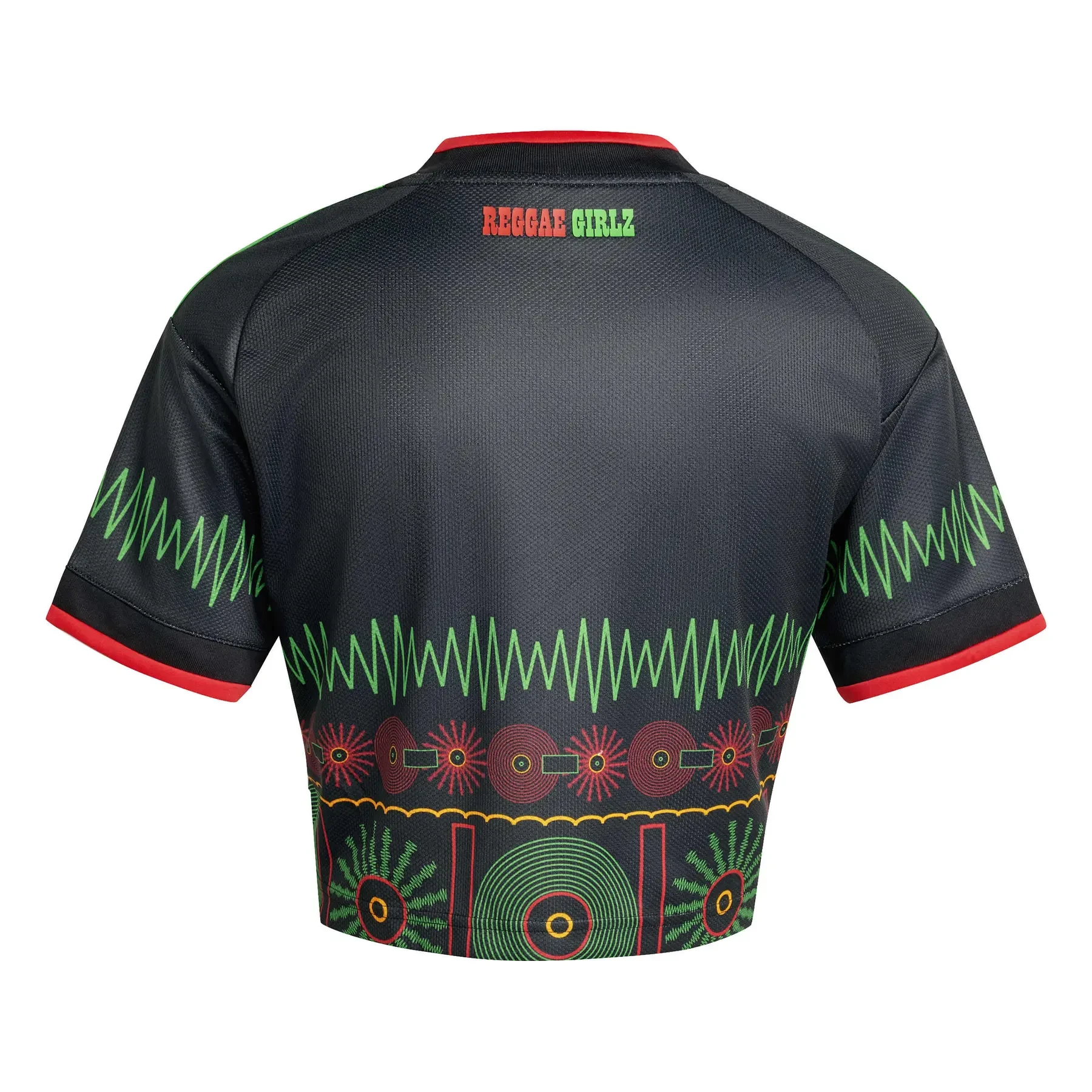 Maillot Extérieur Crop Femme Jamaïque 2026 vue arrière