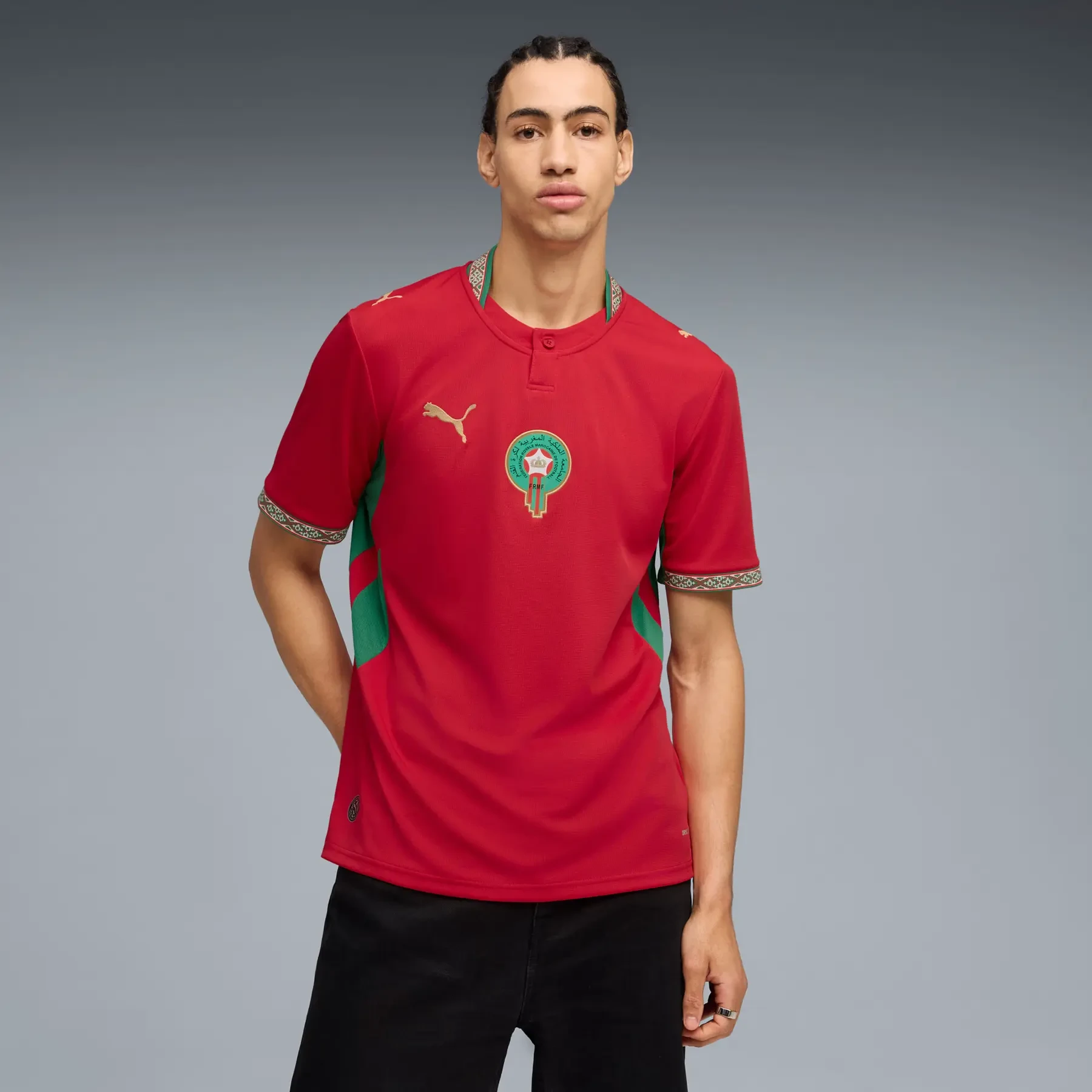 Maillot Maroc Domicile 2026 vue de face