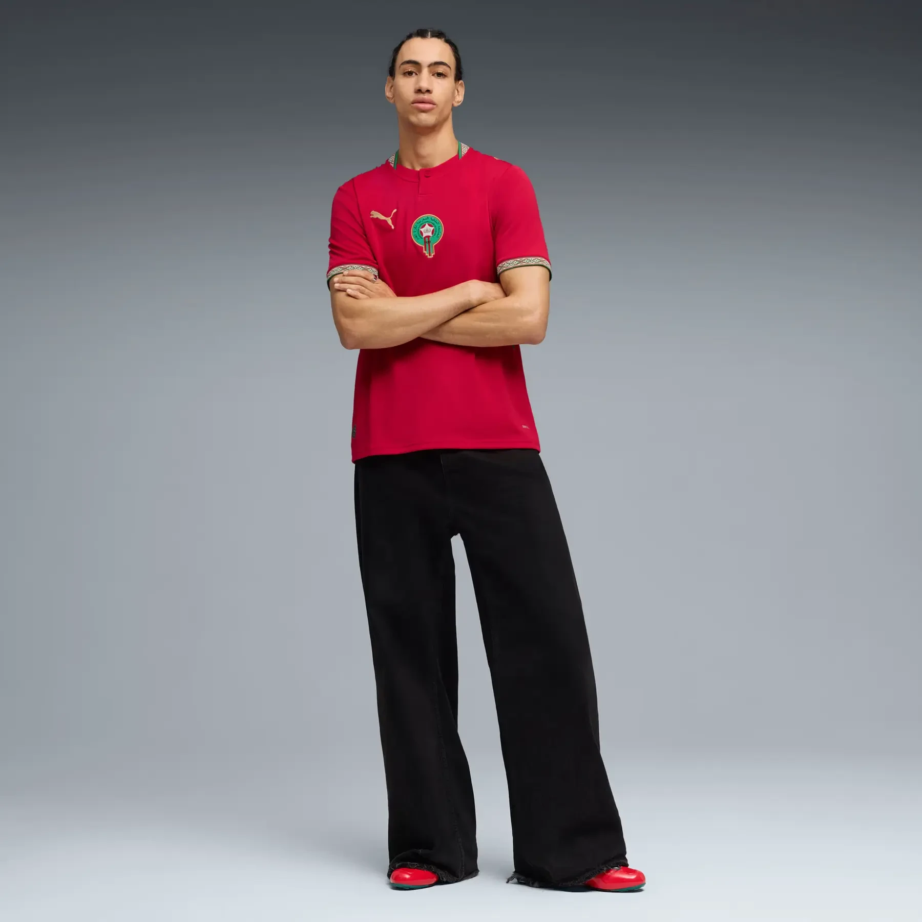 Maillot Maroc Domicile 2026 vue en pied