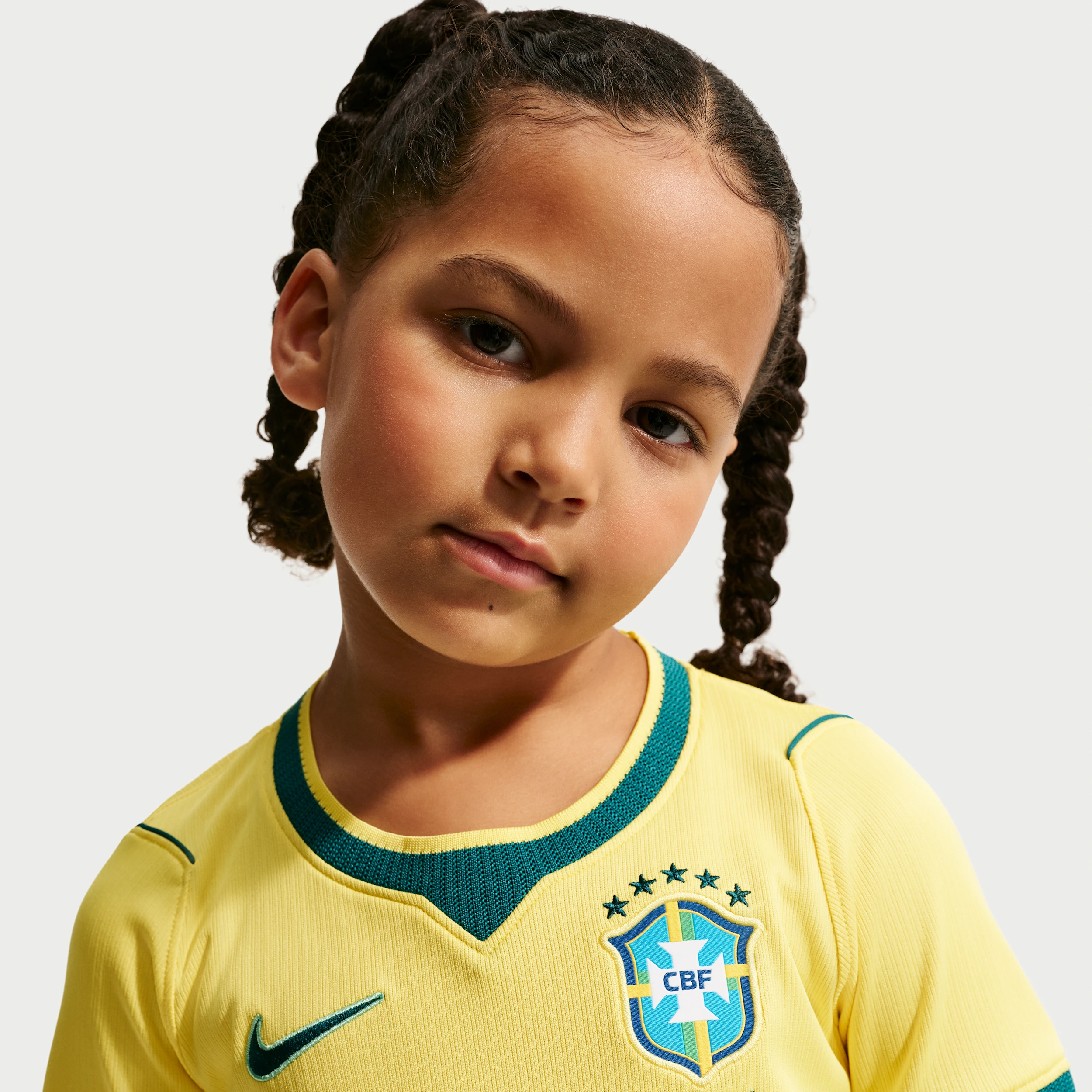 Domicile Brésil Mini-Kit Brésil Domicile 2026 - Junior 2026/2027 - Nike
