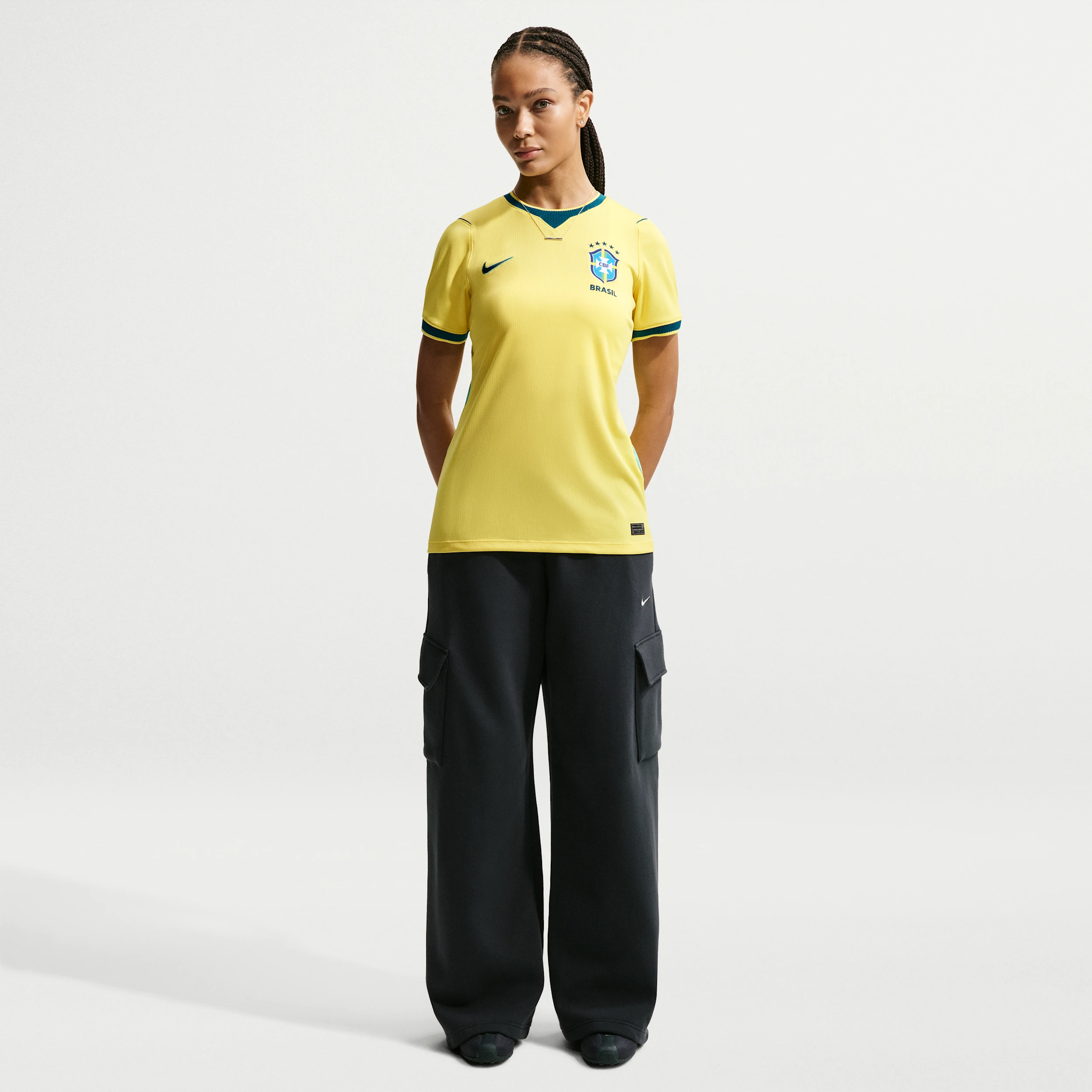 Domicile Brésil Maillot Brésil Domicile 2026 - Femme 2026/2027 - Nike