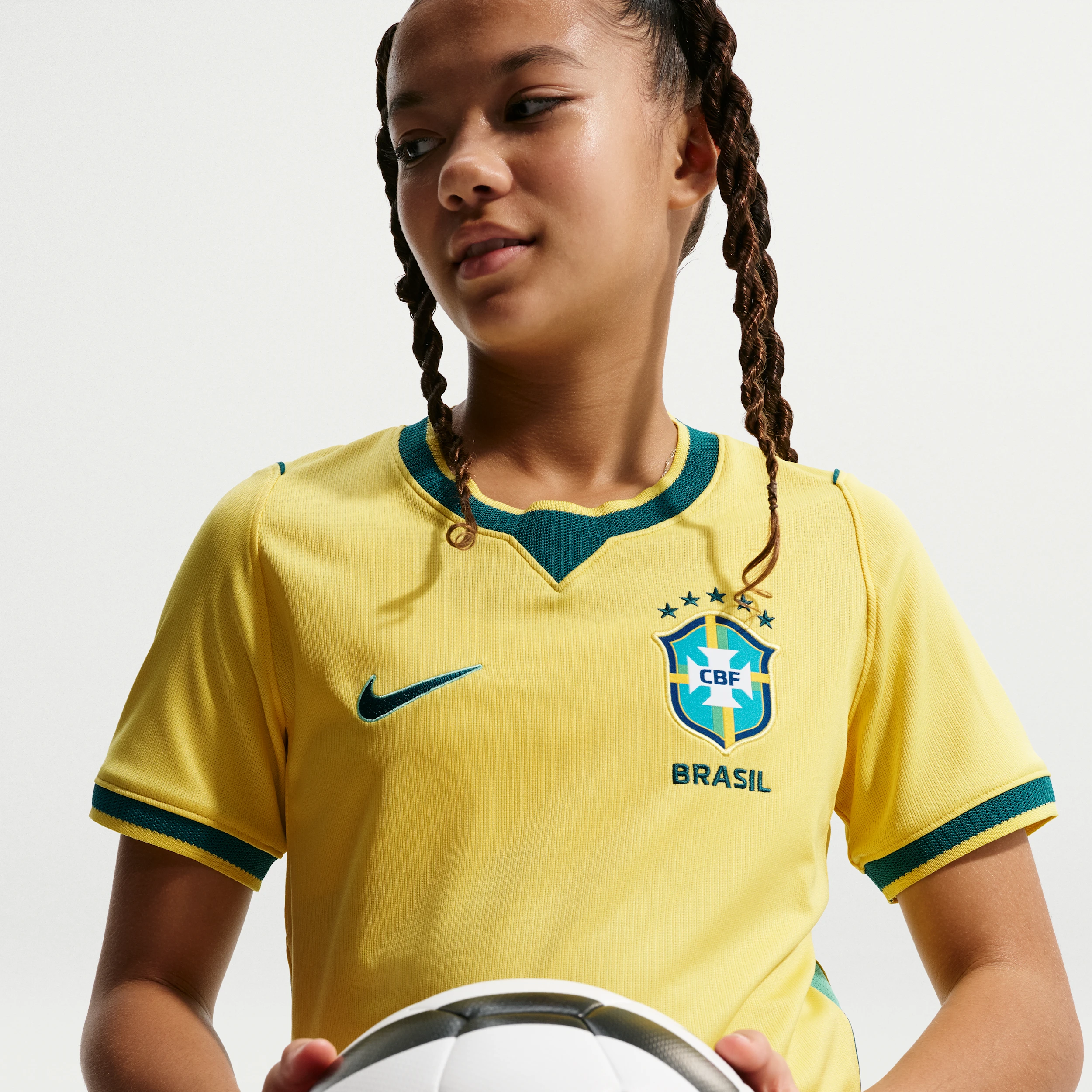 Domicile Brésil Maillot Brésil Domicile 2026 - Enfant 2026/2027 - Nike