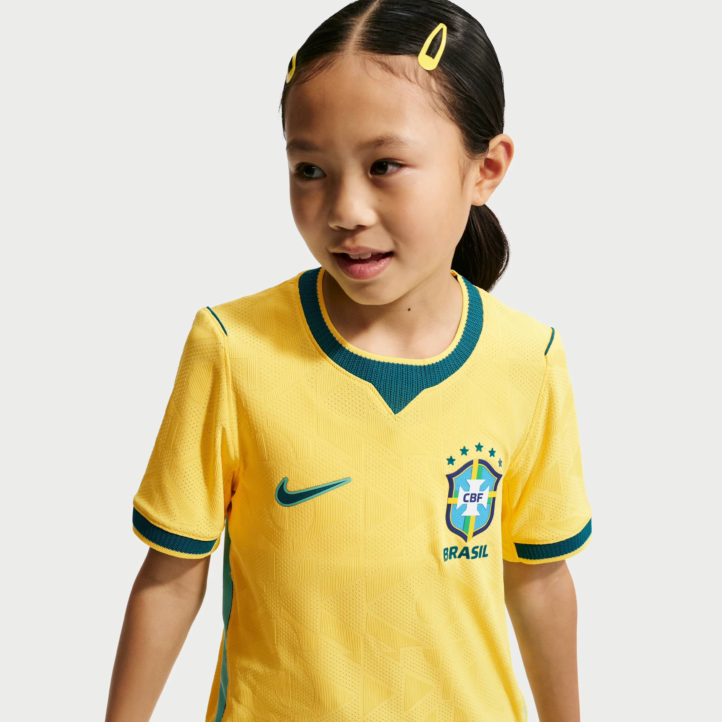 Domicile Brésil Maillot Brésil Domicile Authentique 2026 - Enfant 2026/2027 - Nike