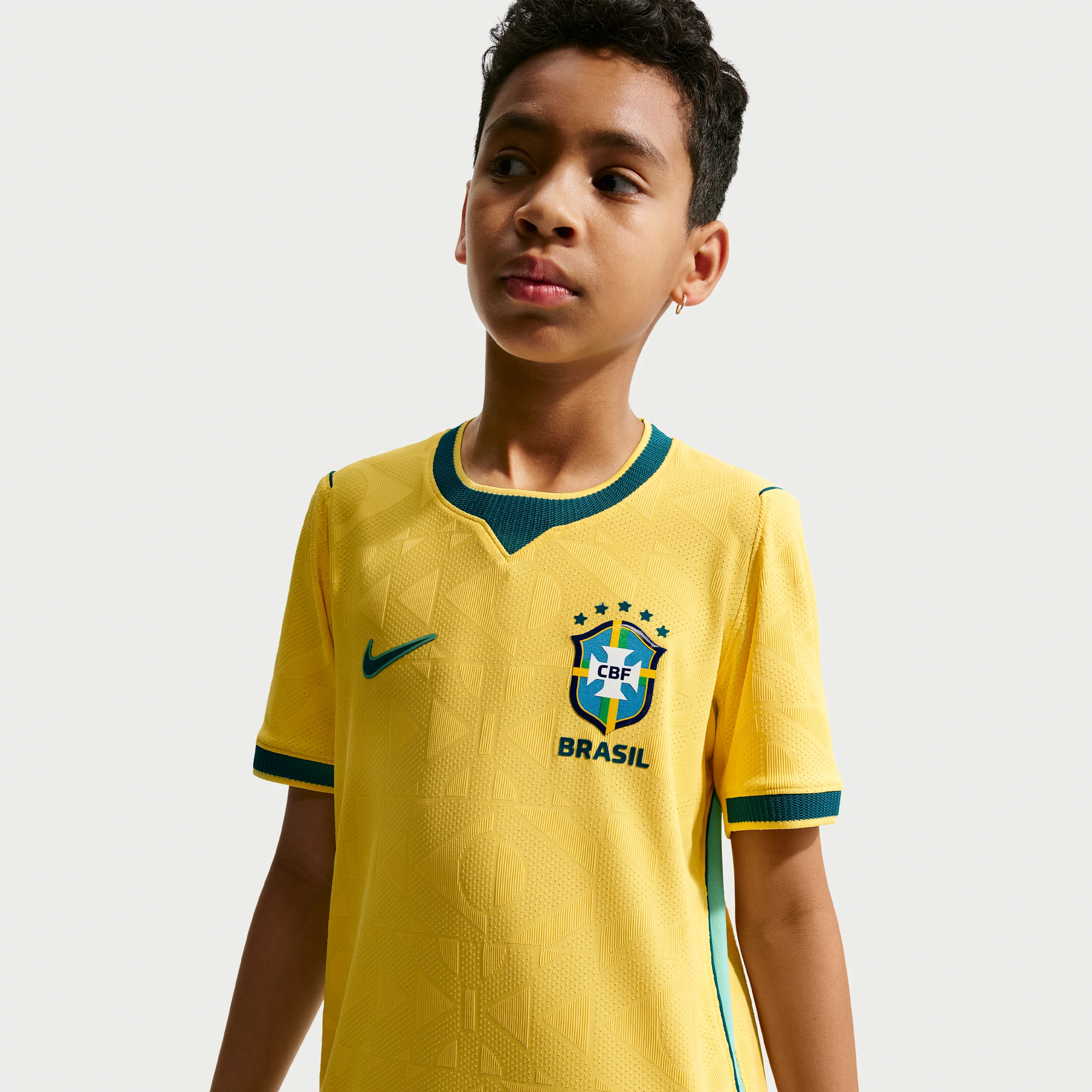 Domicile Brésil Maillot Brésil Domicile Authentique 2026 - Enfant 2026/2027 - Nike
